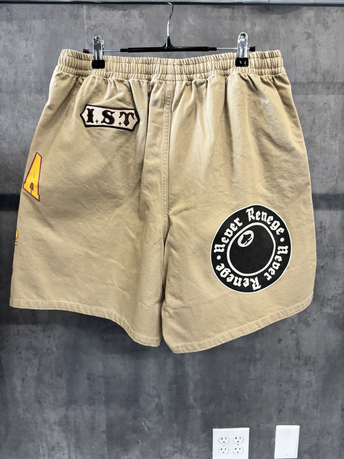 DENIM TEARS × Stussy DENIM TEARS X STUSSY GYM SHORTS SIZE M Size US 40 / EU 56 - 3 Thumbnail