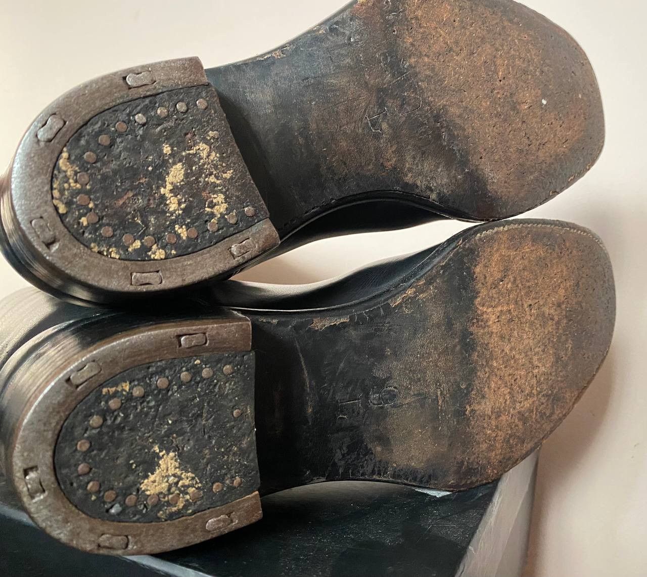 Vintage VINTAGE 1937 ADAMS BROS. BRITISH OFFICER CAVALRY BOOTS Size US 9 / EU 42 - 7 Thumbnail