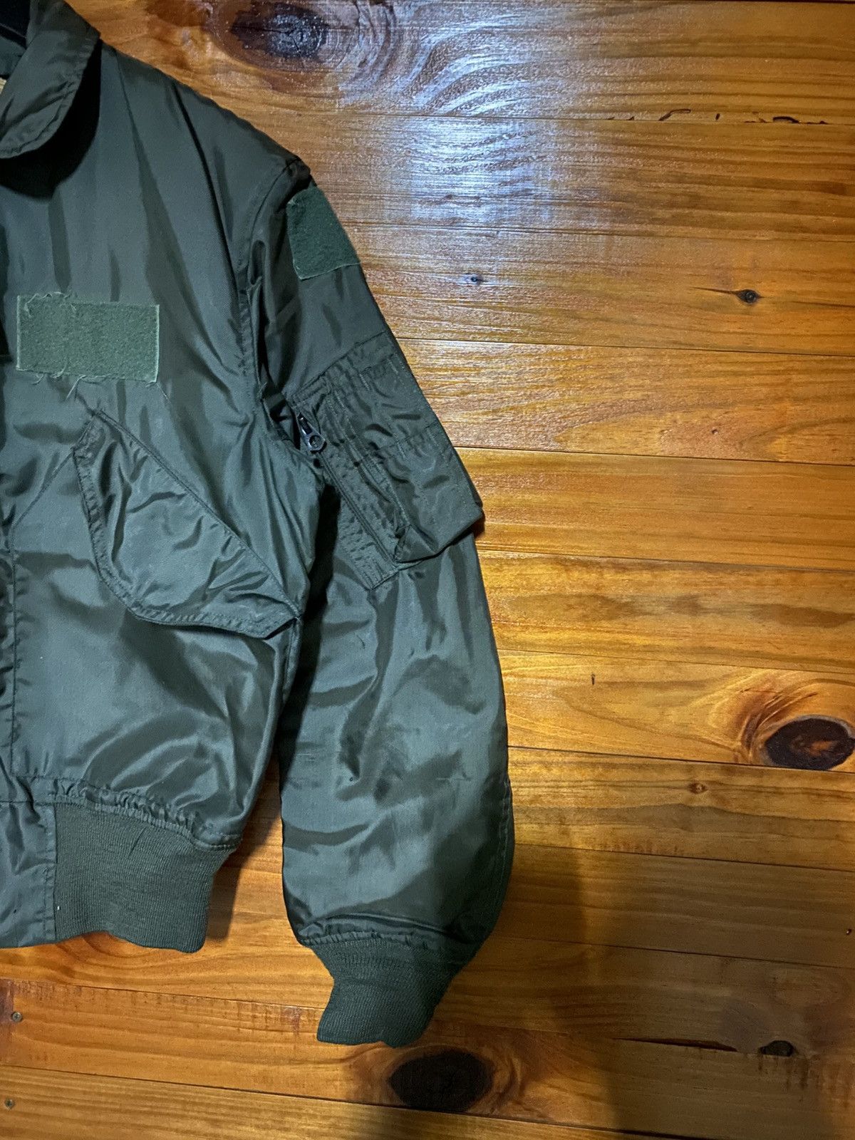 Vintage Vintage 60s U.S. Military Flight Jacket MA-1 / CWU Style Size US S / EU 44-46 / 1 - 8 Thumbnail