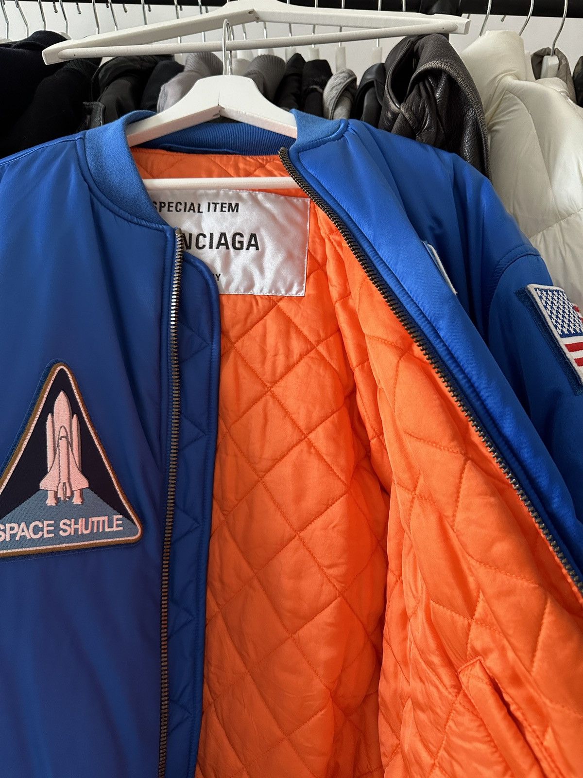 Balenciaga Balenciaga special item nasa bomber jacket Size US S / EU 44-46 / 1 - 3 Thumbnail