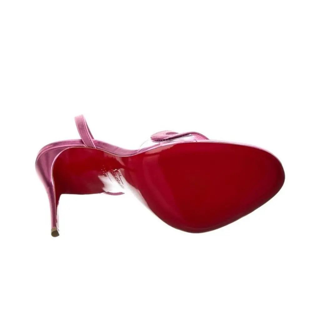 Christian Louboutin o1s1wg110225 Heels in Pink Size US 11 / IT 41 - 4 Thumbnail