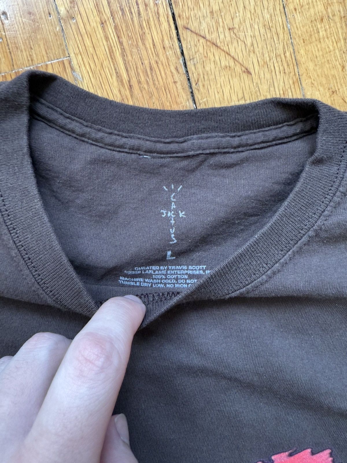 Travis Scott Travis Scott tee Size US L / EU 52-54 / 3 - 3 Thumbnail