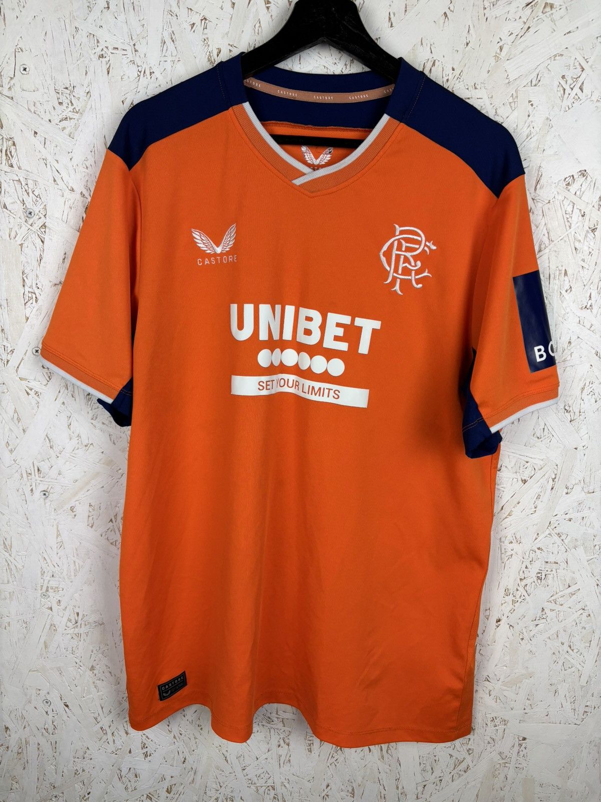 Castore Castore Glasgow Rangers 2022/23 Third Kit Soccer Jersey XL Size US XL / EU 56 / 4 - 1 Thumbnail