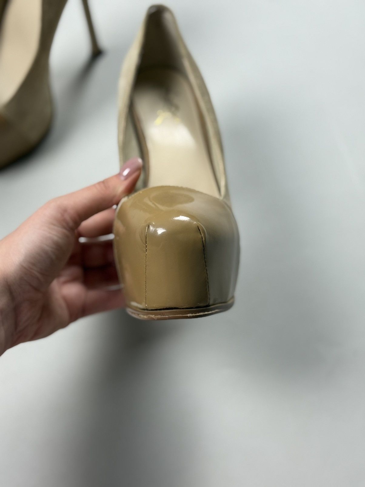 Yves Saint Laurent YSL Yves Saint Lauren Tribute Two Cap Toe Pump Heels Shoes Size US 9 / IT 39 - 23 Thumbnail