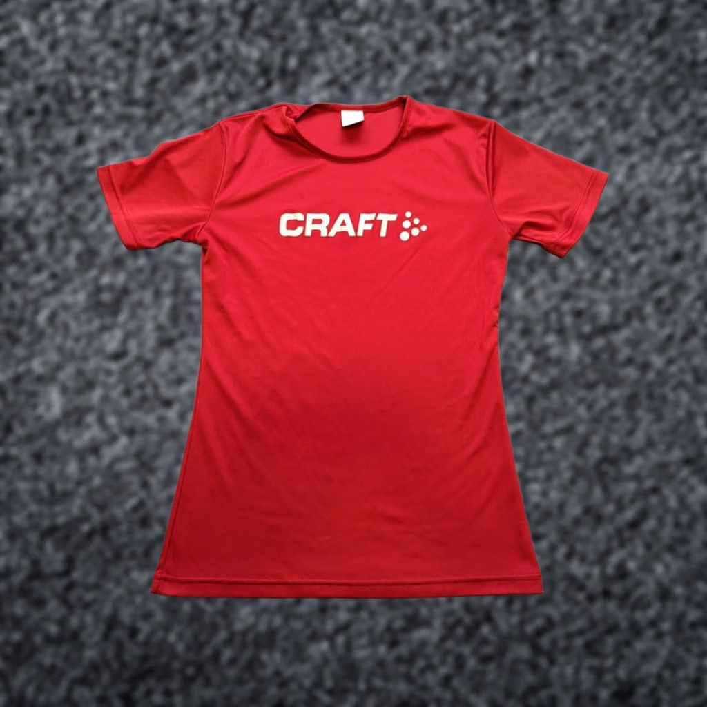 Vintage CRAFT shirt training top womens size 38 red Size XS / US 0-2 / IT 36-38 - 1 Thumbnail