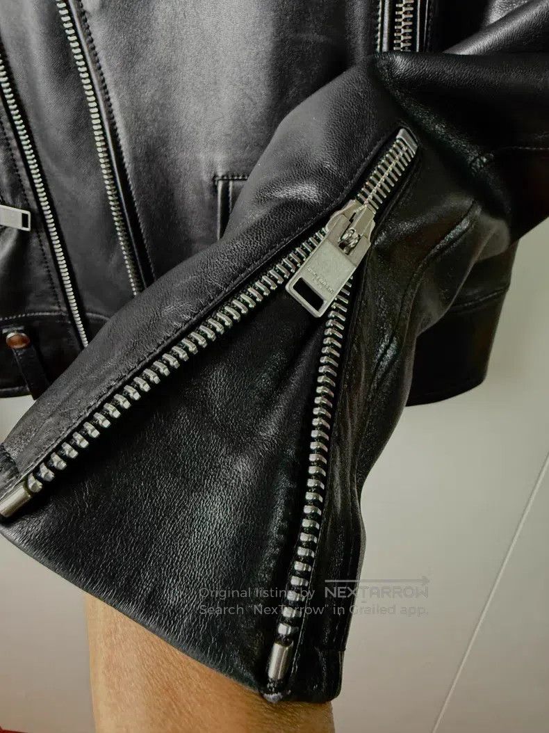 Saint Laurent Paris Saint Laurent Paris Leather Jacket Size US M / EU 48-50 / 2 - 8 Thumbnail