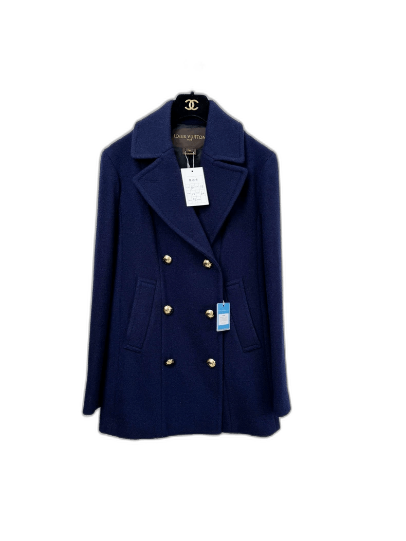 Louis Vuitton Louis Vuitton Wool Coat in Excellent Condition Size S / US 4 / IT 40 - 1 Thumbnail