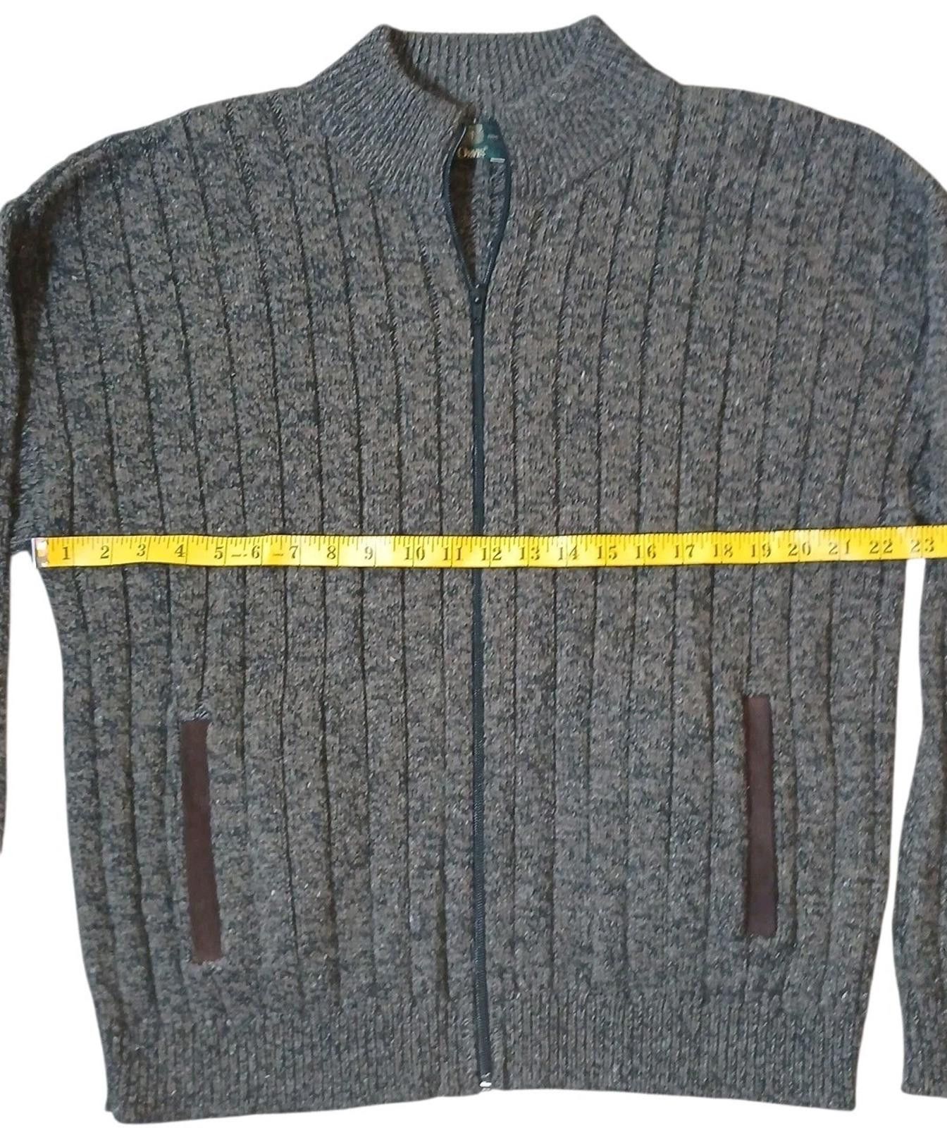 Orvis ORVIS Wool Blend & Leather L/XL Zip-up sweater 70's Size US L / EU 52-54 / 3 - 5 Thumbnail