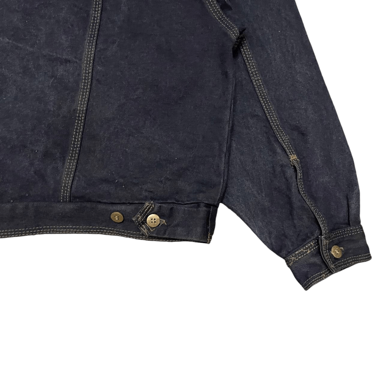 French Connection Vintage French Connection Trucker Work Jacket Canvas Size US M / EU 48-50 / 2 - 13 Thumbnail