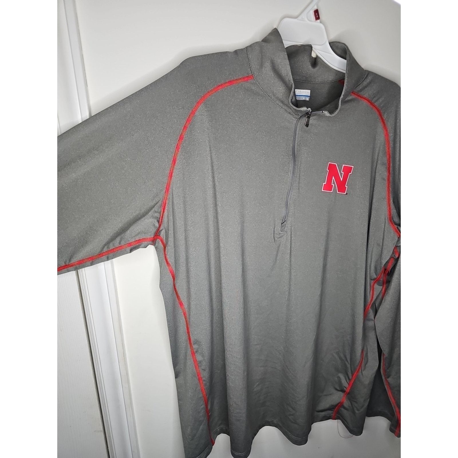 Columbia Nebraska Huskers Columbia 1/4 Zip Pullover Mens XL Jacket Size US XL / EU 56 / 4 - 5 Thumbnail