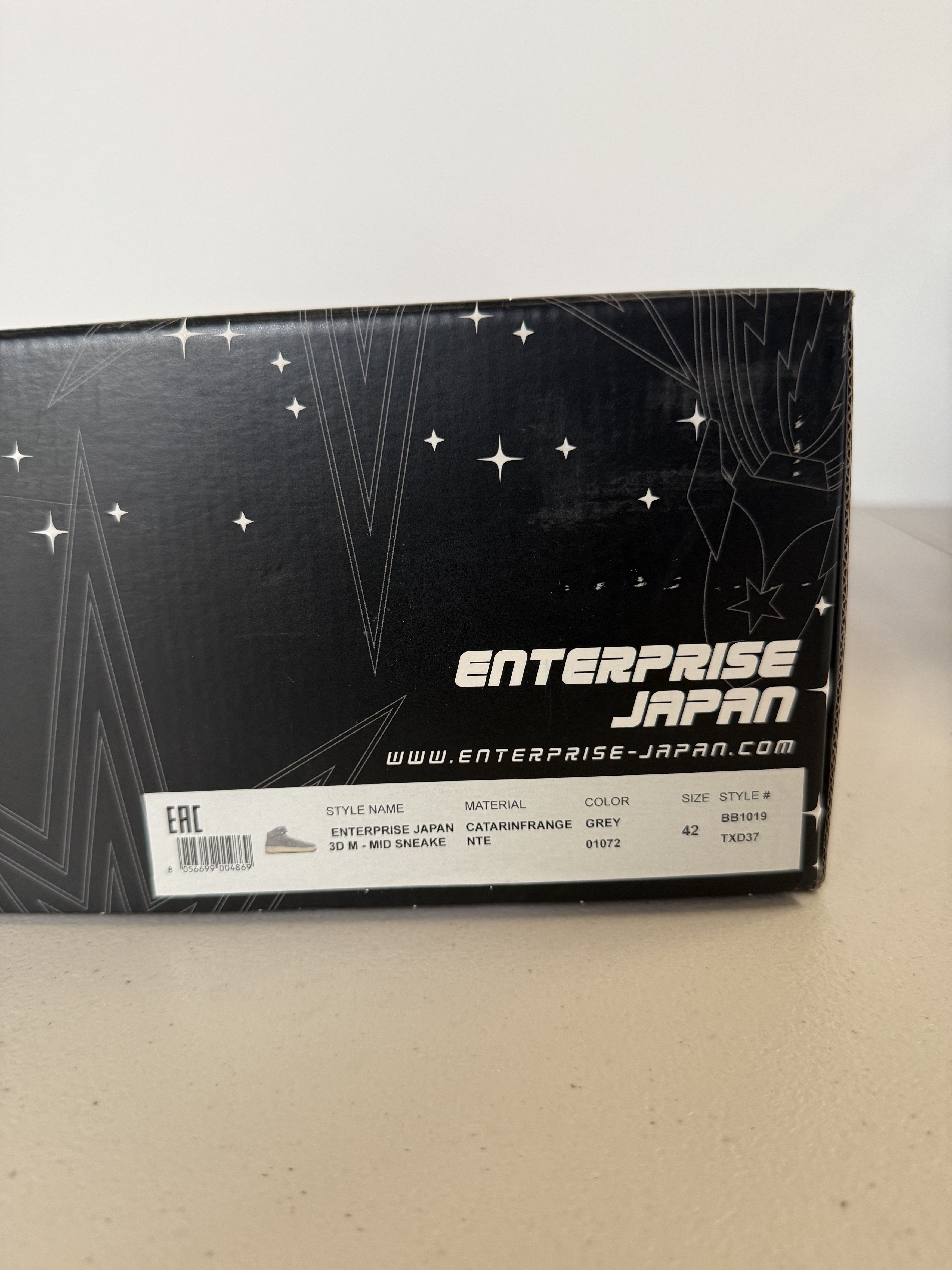 Other Enterprise Japan 3D Mid Sneaker 'Grey' Size US 9 / EU 42 - 4 Thumbnail