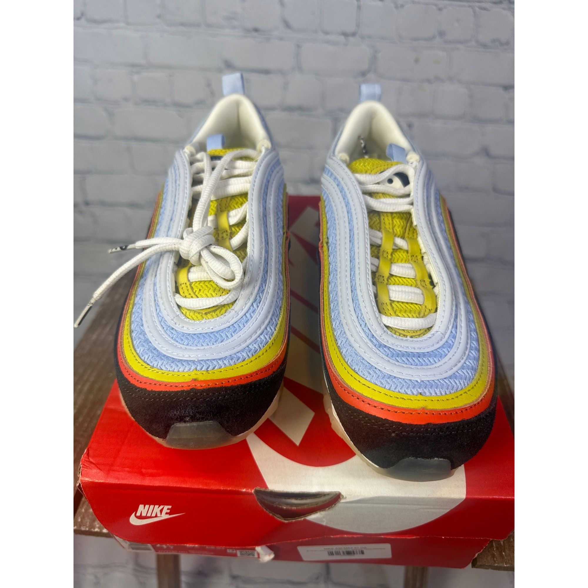 Nike Nike Air Max 97 ( GS ) “Set to Rise” Size US 5 / EU 37 - 2 Thumbnail