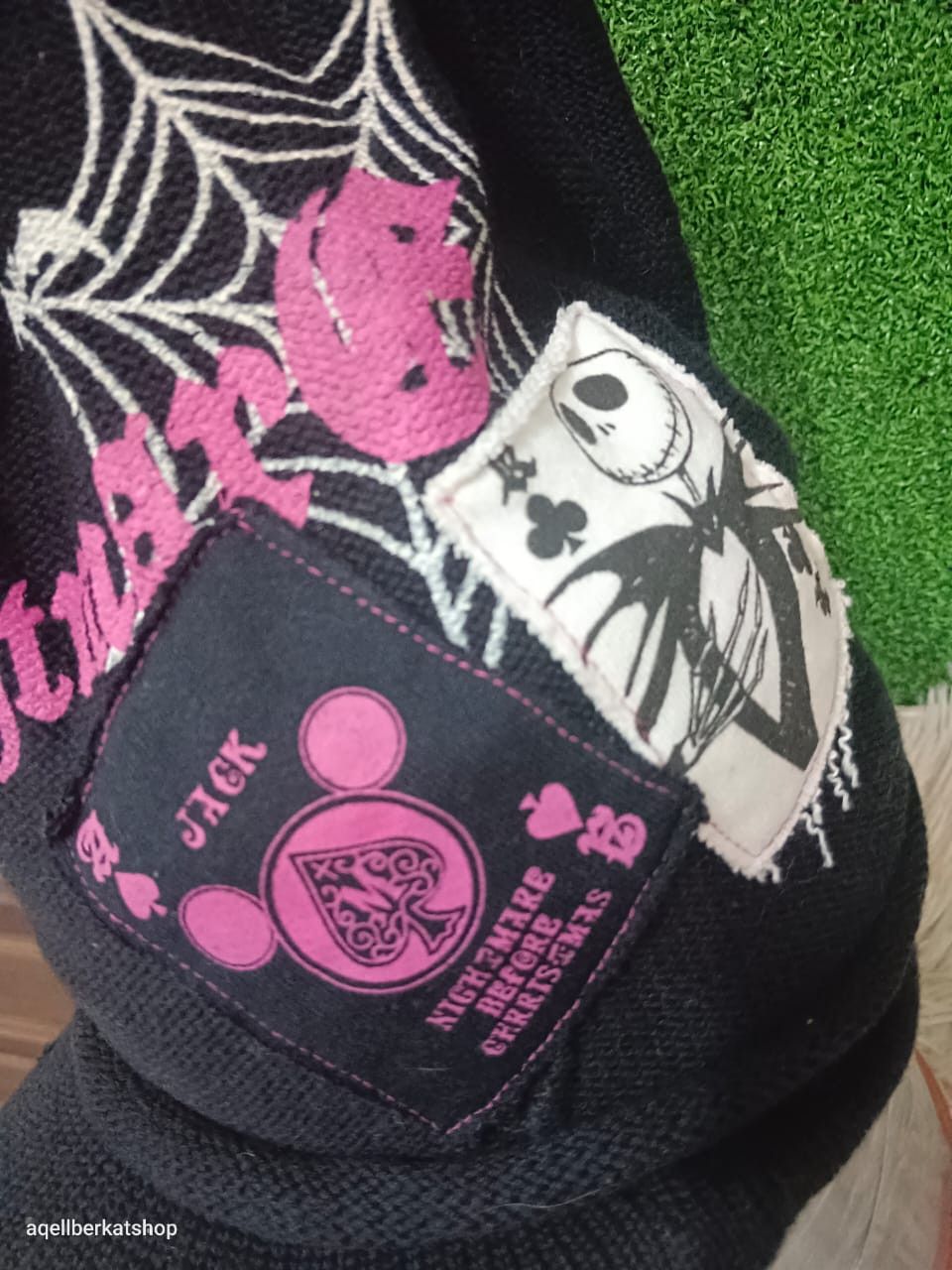 Other The Nightmare Before Christmas Slouchy Hat Size ONE SIZE - 4 Thumbnail