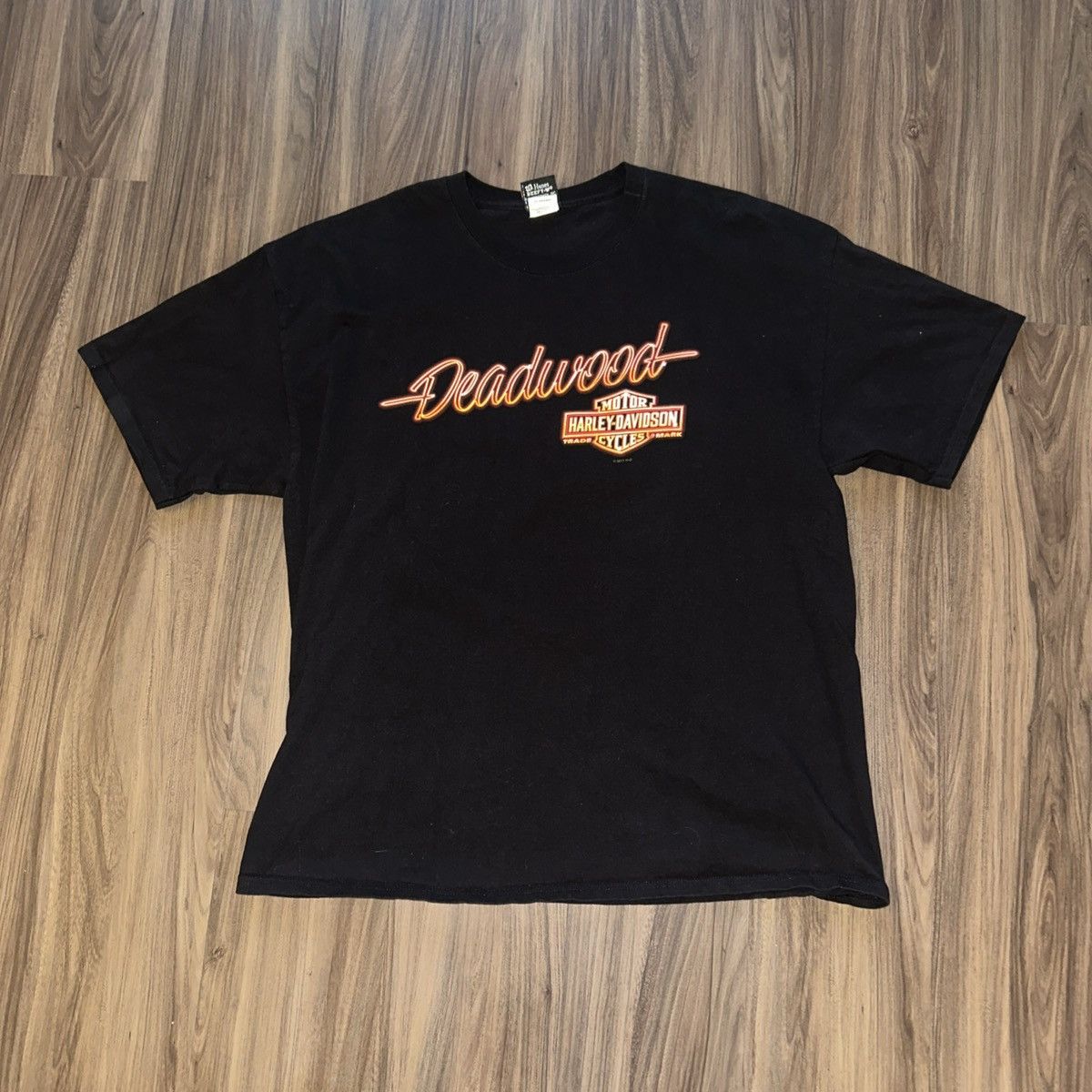 Harley Davidson Vintage 2011 Harley-Davidson 2XL Tee, Worn once South Dakota Size US XXL / EU 58 / 5 - 1 Thumbnail