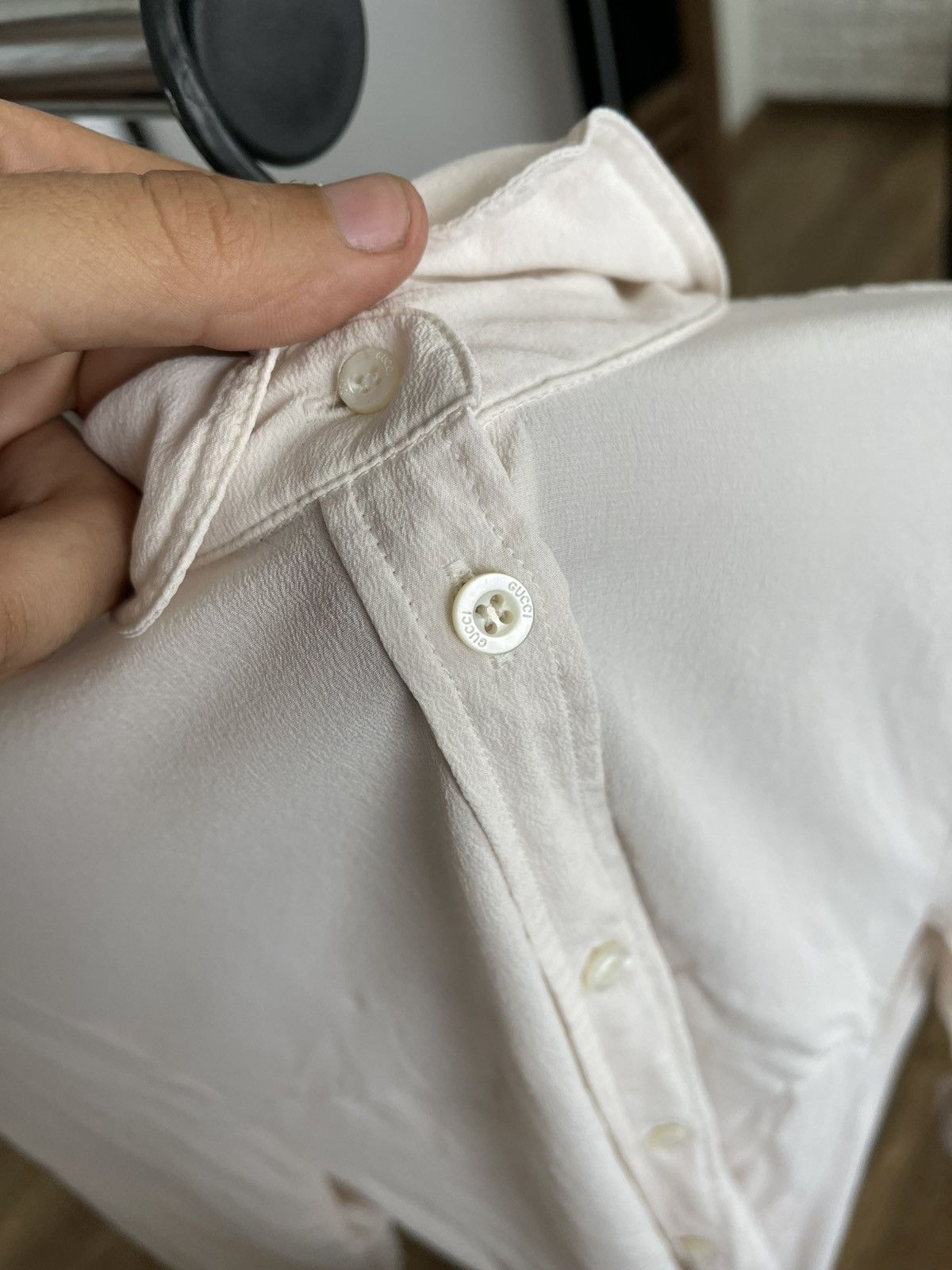 Gucci Gucci Uniform Shirt Button Up Long Sleeve Size M / US 6-8 / IT 42-44 - 10 Thumbnail