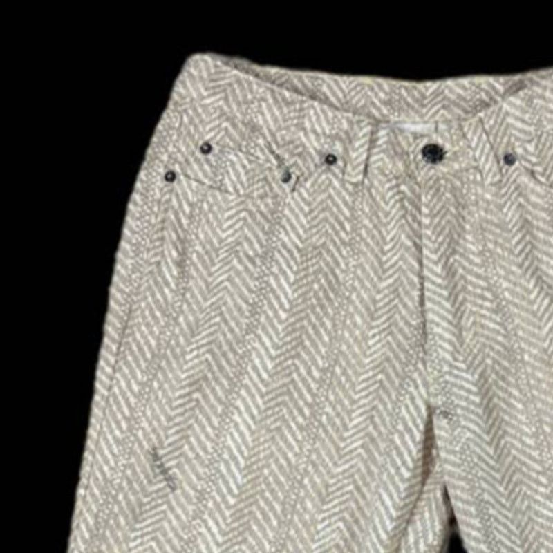 Iceberg Iceberg Khaki/Cream Pants | Size 30 Size US 30 / EU 46 - 3 Thumbnail