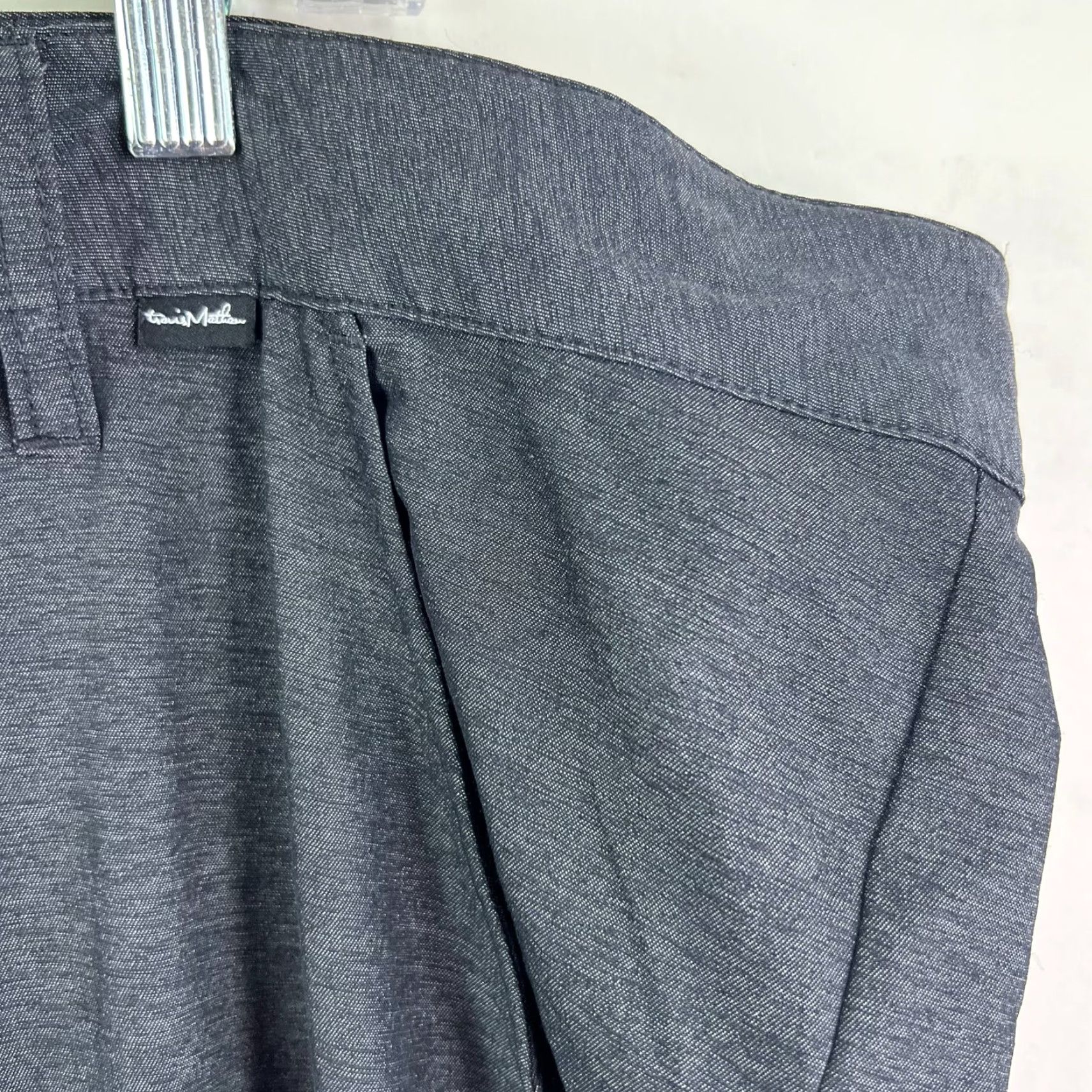 TravisMathew Travis Mathew Dress Pants Shirt Mens 40 Gray 44x29 Stretch Flat Front Logo City Preppy Style Brand Pants Mens Gray Size 40 Regular Inseam 29 Frontier? Size US 40 / EU 56 - 2 Thumbnail