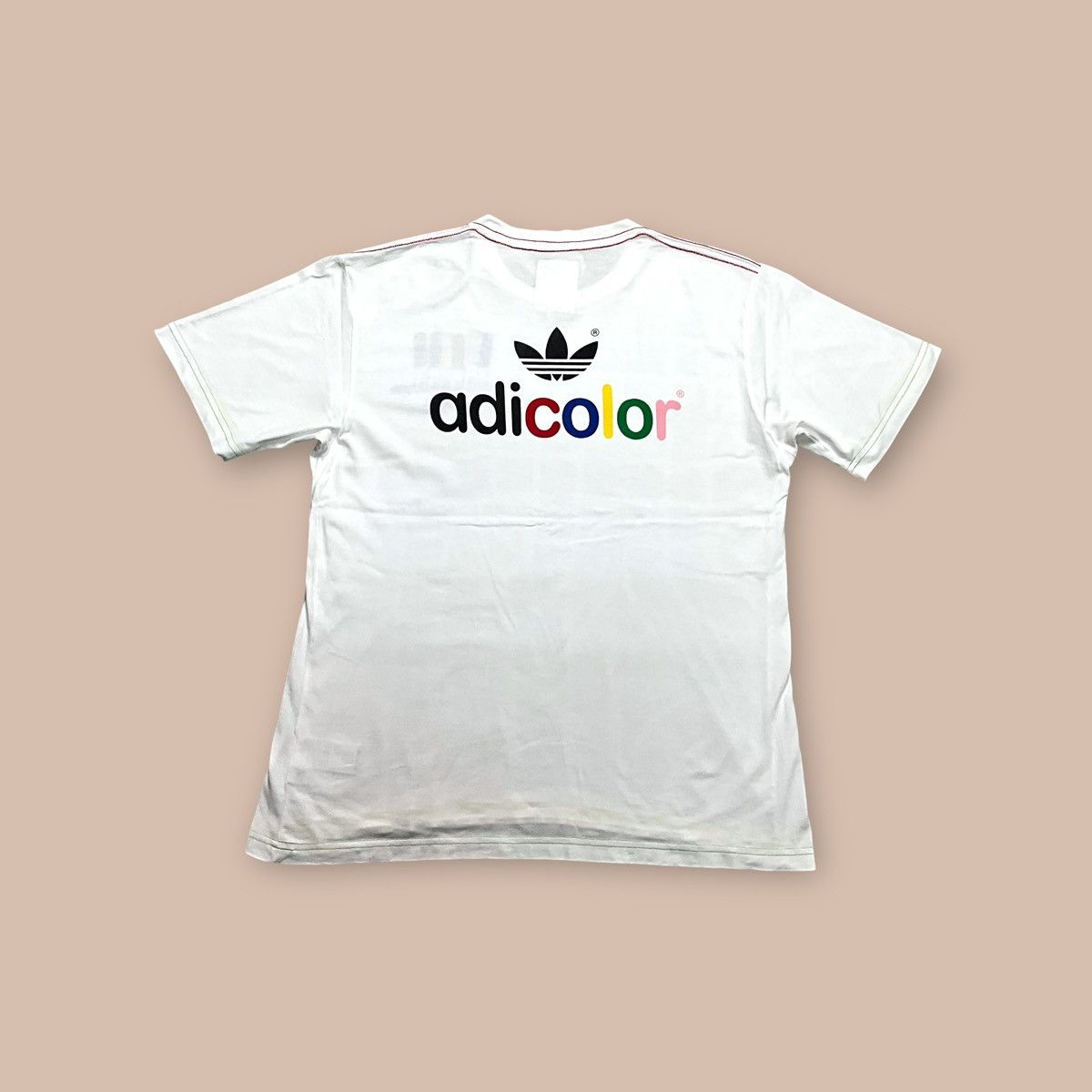 Adidas Adidas Adicolor W5 White Series Tee Size US L / EU 52-54 / 3 - 3 Thumbnail