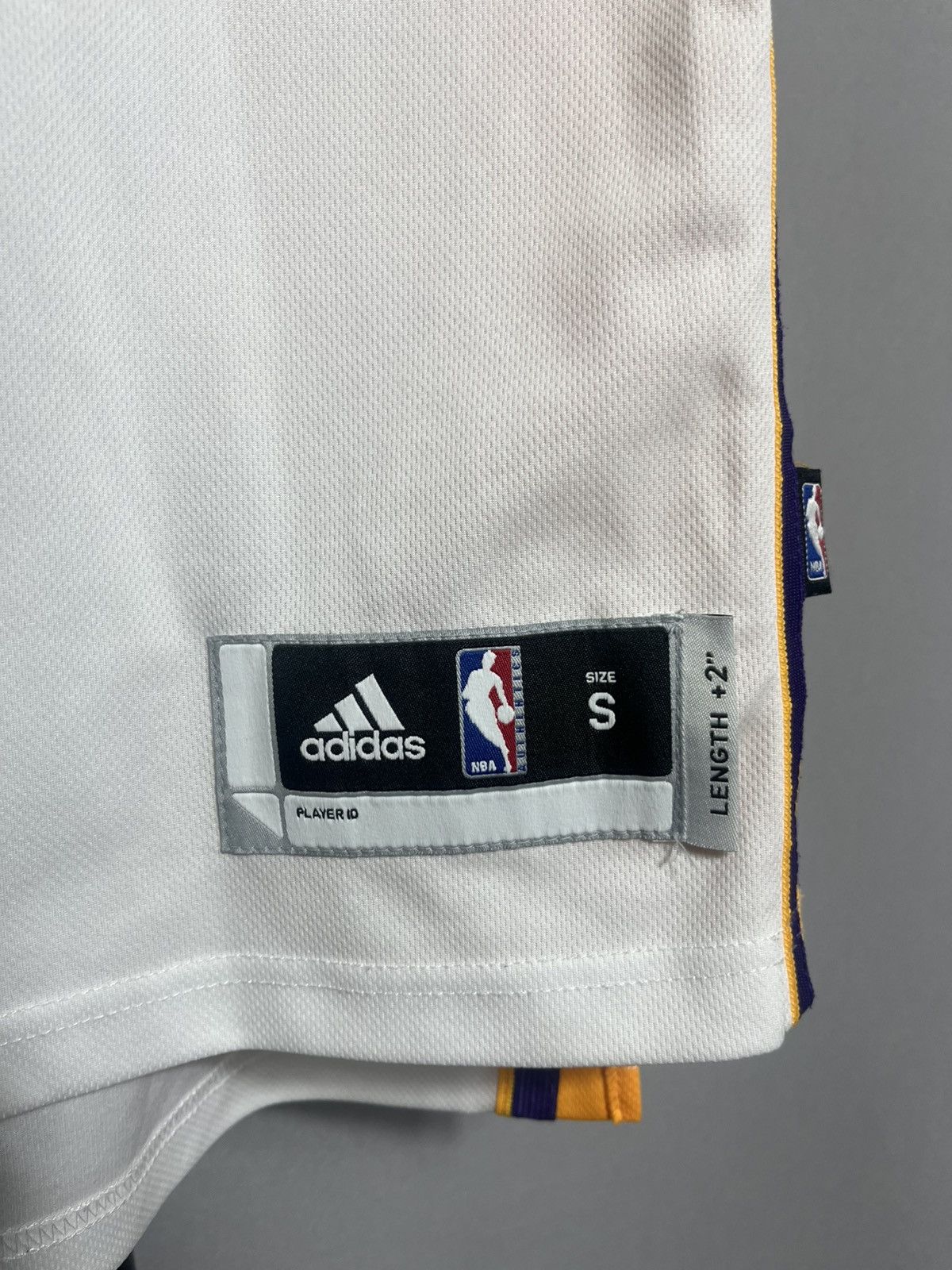 Adidas Adidas 2013 Dwight Howard #12 White Los Angeles Lakers Jerse Size US S / EU 44-46 / 1 - 4 Thumbnail