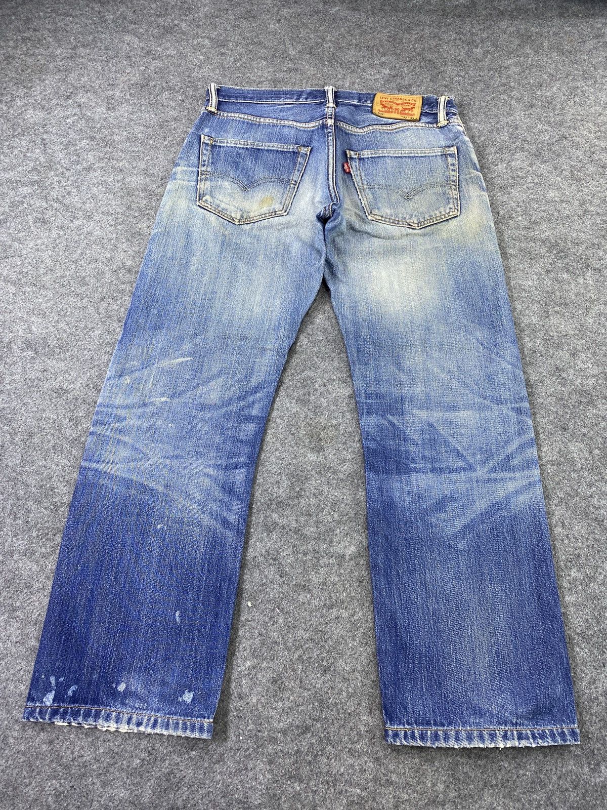 Jean × Levi's × Vintage Vintage Levis 502 Distressed Blue Wash Jeans-J967 Size US 34 / EU 50 - 4 Thumbnail