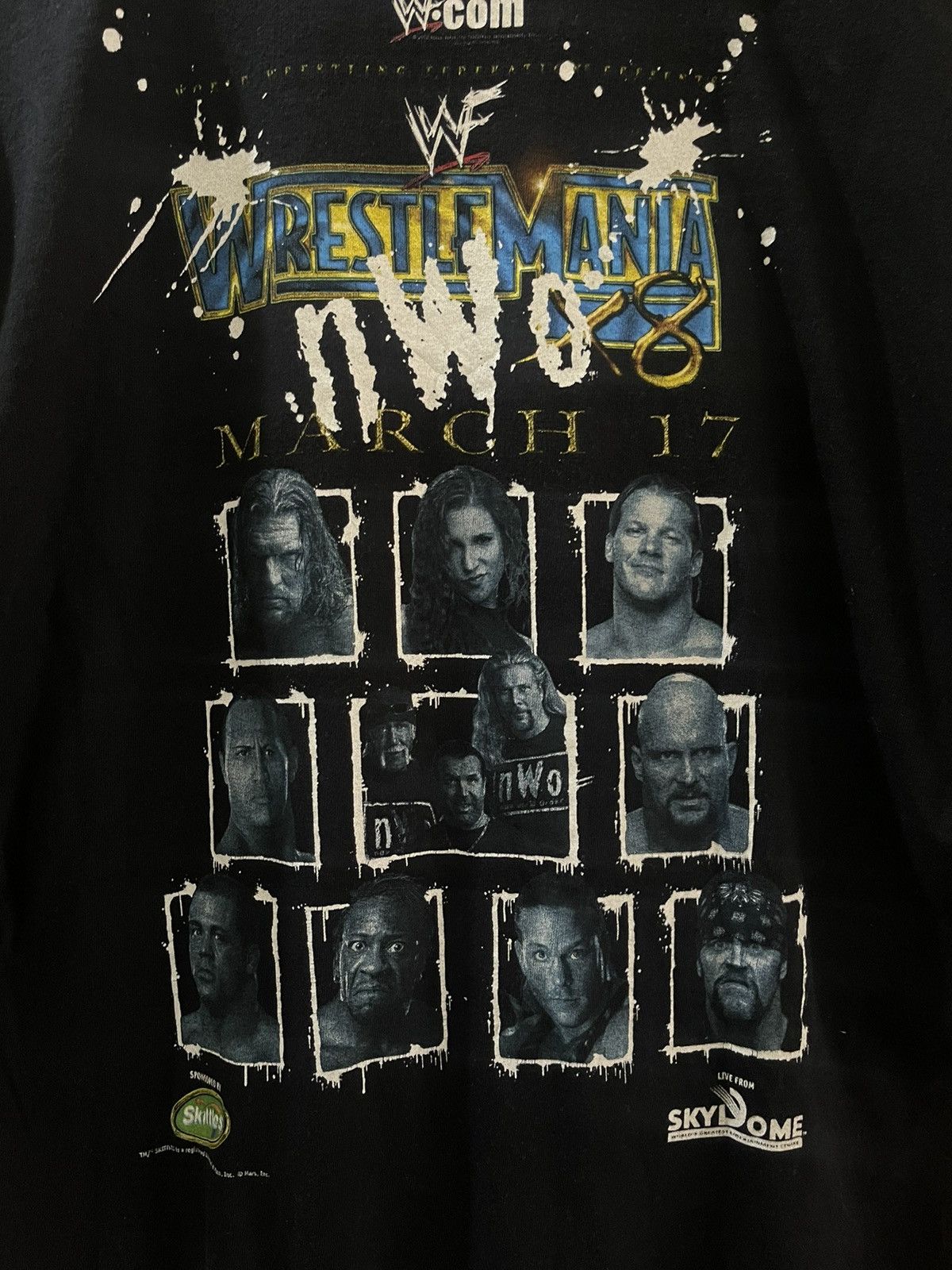 Vintage × WWE × WWF WWF Wrestlemania X8 2002 Shirt NWO Size US XL / EU 56 / 4 - 3 Thumbnail