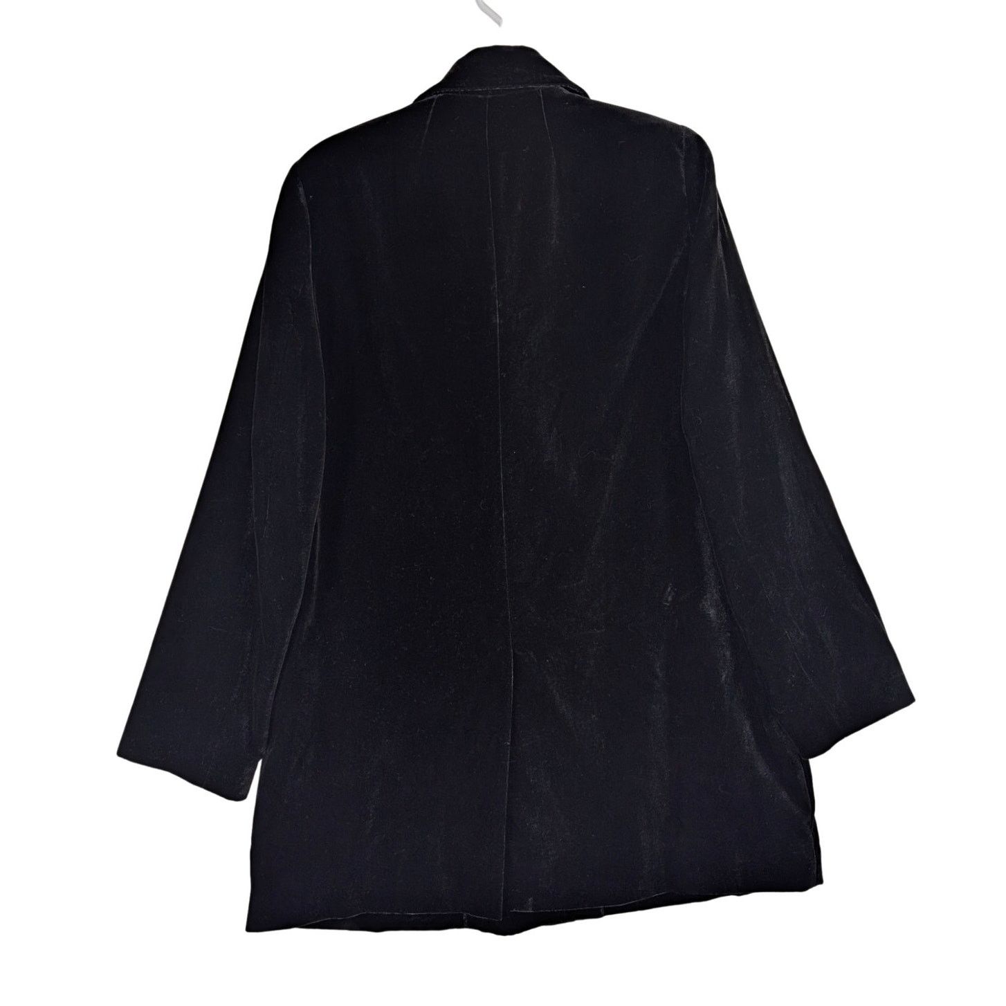 Madewell Madewell Velvet Caldwell Double-Breasted Blazer Black Medium Size M / US 6-8 / IT 42-44 - 2 Thumbnail