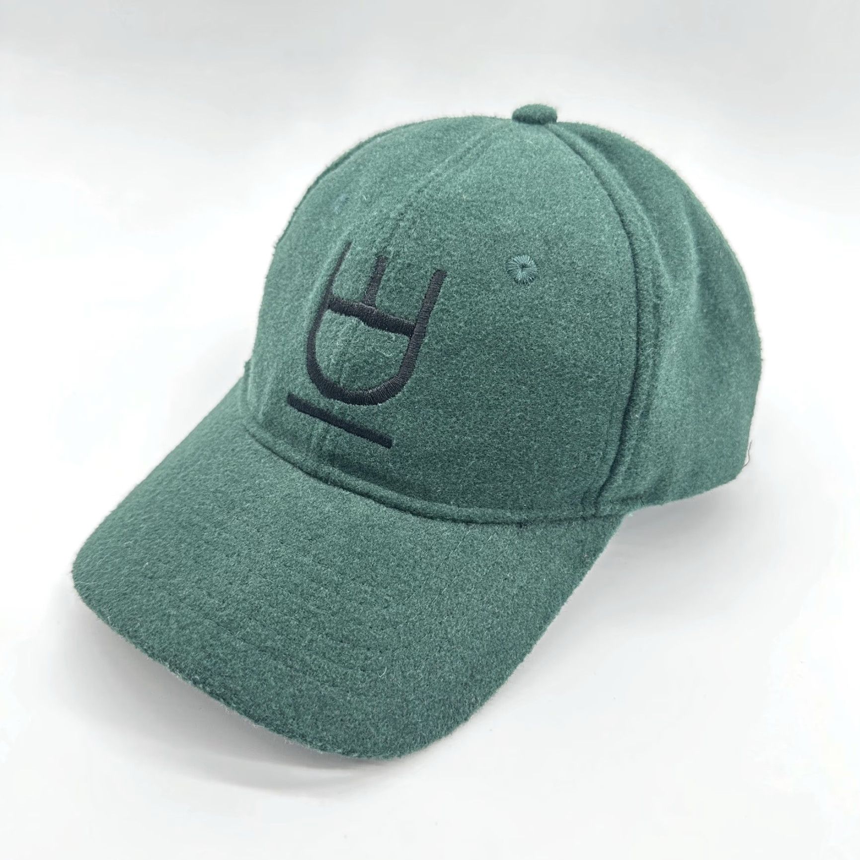 Vintage Paws Up Hat Cap Strap Back Mens Green Felt Baseball Logo One Size Size ONE SIZE - 2 Thumbnail