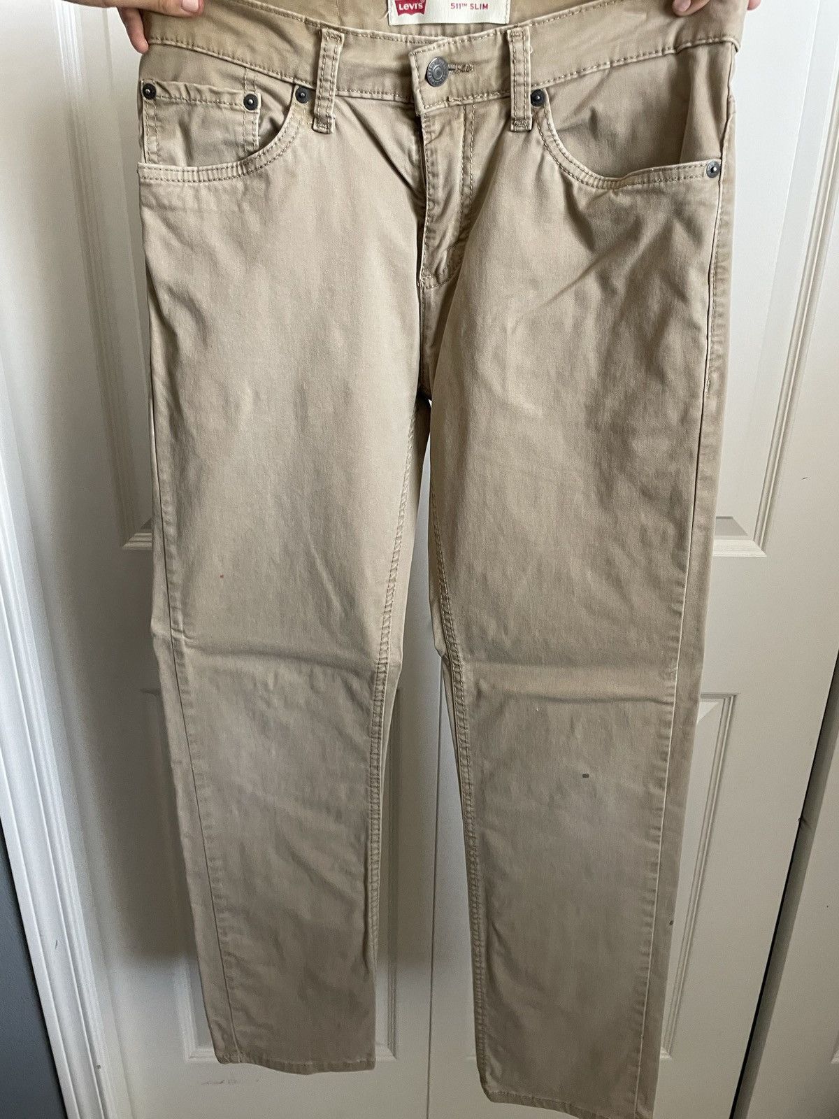 LEVIS 511 SLIM MENS KHAKIS