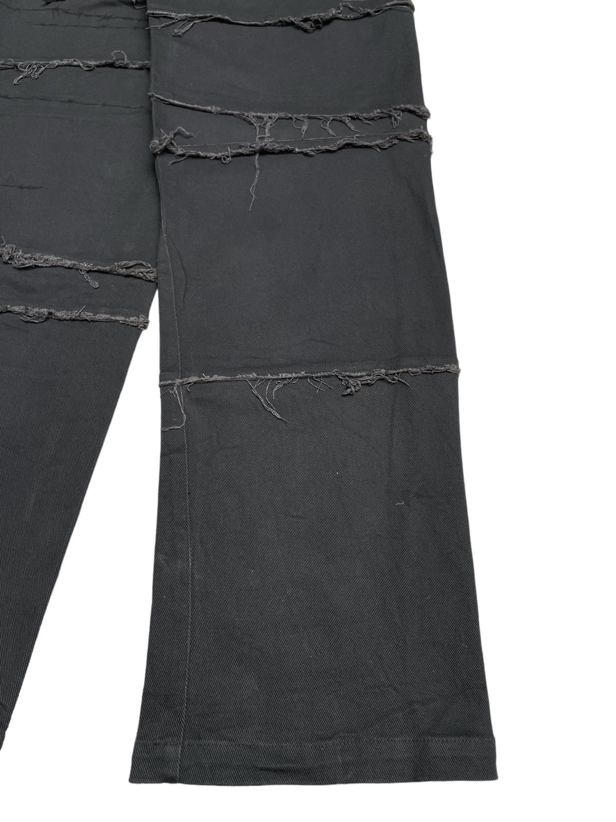 If Six Was Nine Rare Design Vintage Brand Slash Number Bondage Pants 2000s Size US 30 / EU 46 - 6 Thumbnail