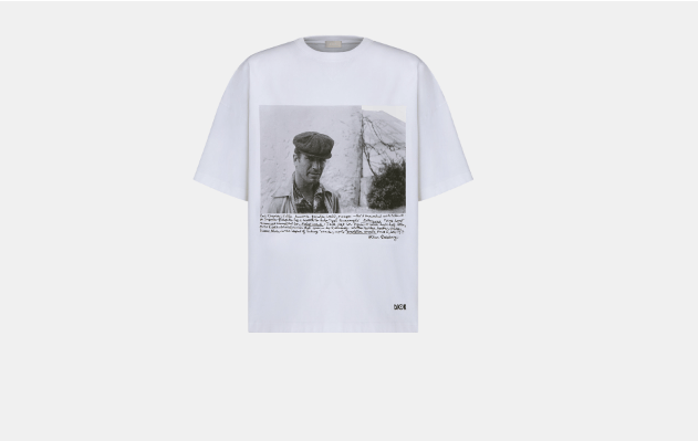image of Dior O1Bcso1Str0324 T-Shirt In White, Men's (Size Small)