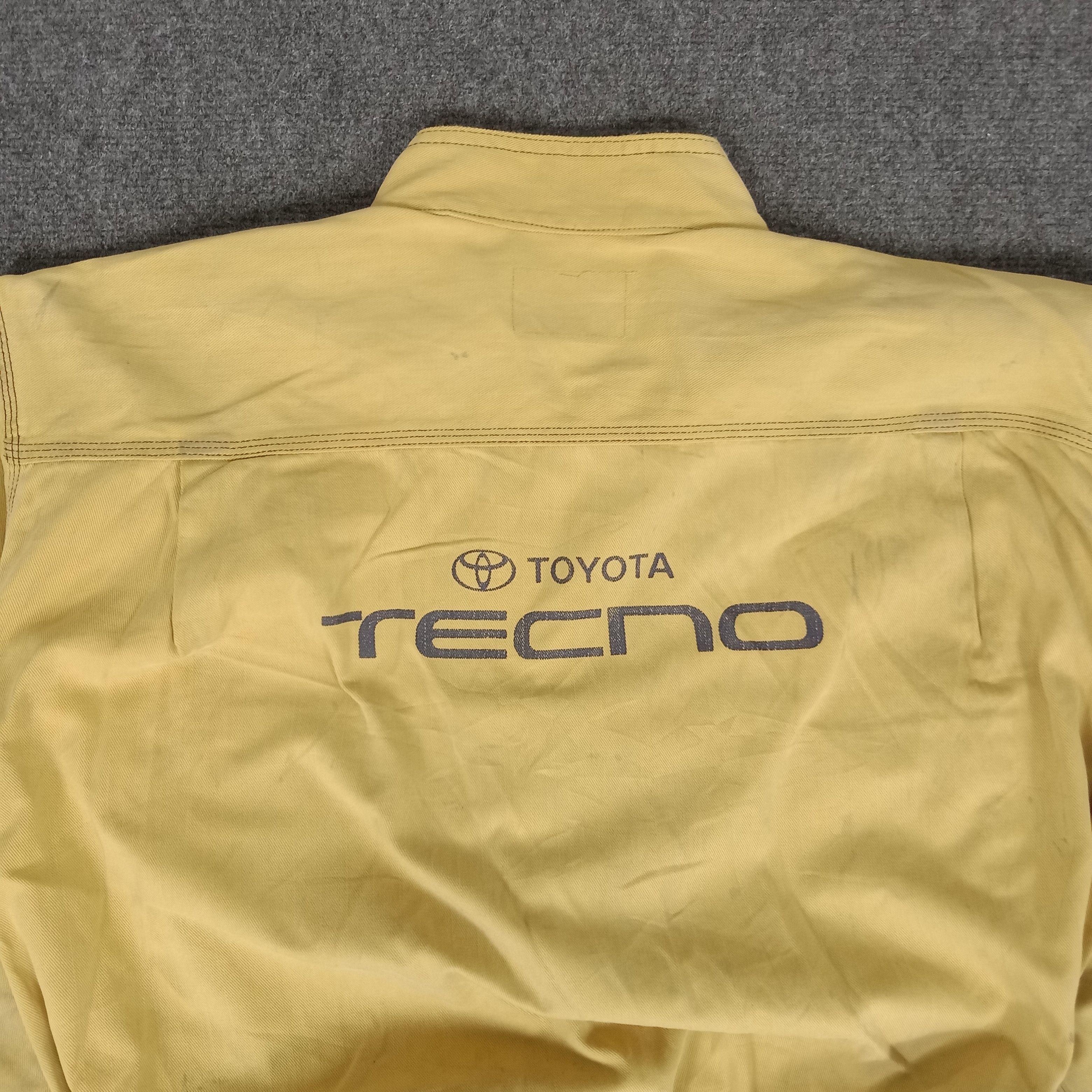 Japanese Brand × Vintage Toyota Tecno Japanese Racing Team Coverall Jacket Size US M / EU 48-50 / 2 - 4 Thumbnail