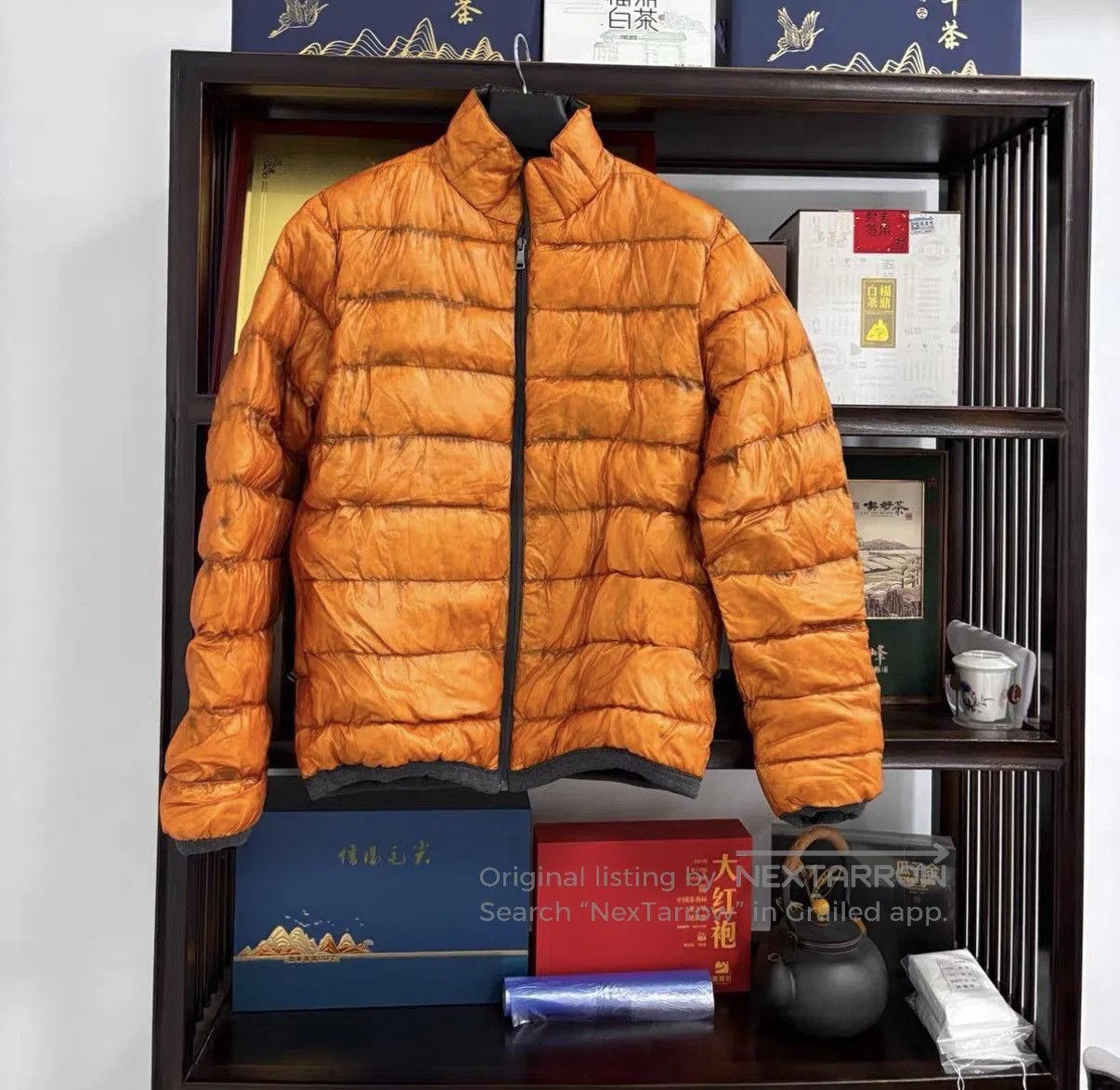 Dolce & Gabbana Orange Puffer Jacket Size S. Size US S / EU 44-46 / 1 - 1 Thumbnail