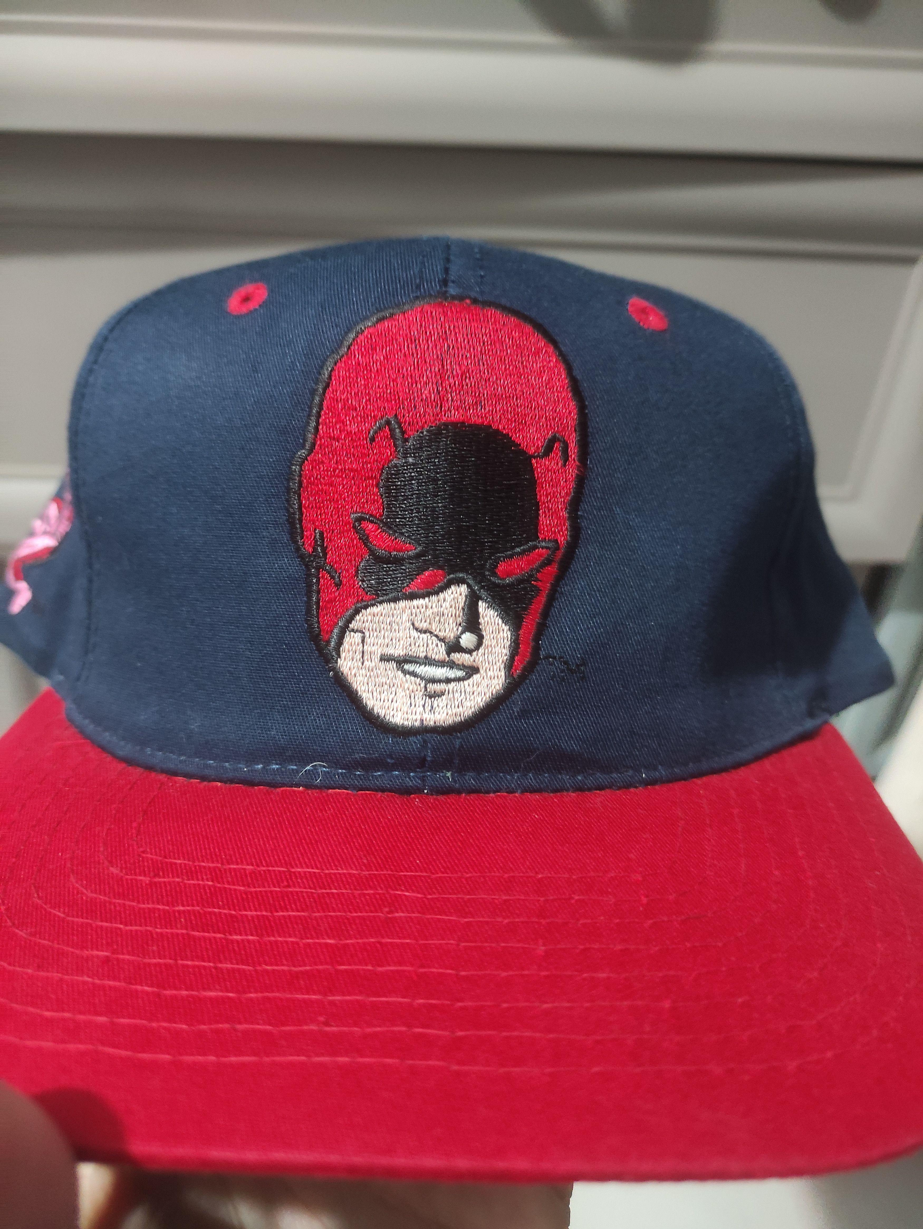 Marvel Comics 90sVintage Daredevil Marvel Comics Blockhead American Needle Size ONE SIZE - 1 Thumbnail