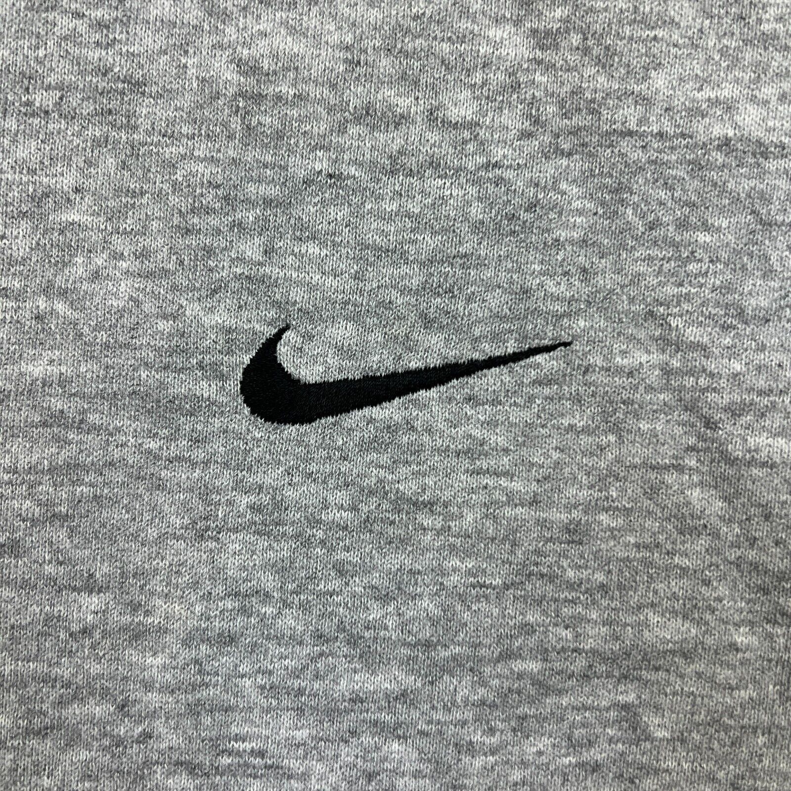 Nike × Vintage VTG Nike Hoodie Large Swoosh Thrashed 90s Hooded Sweatshirt Size US L / EU 52-54 / 3 - 2 Thumbnail