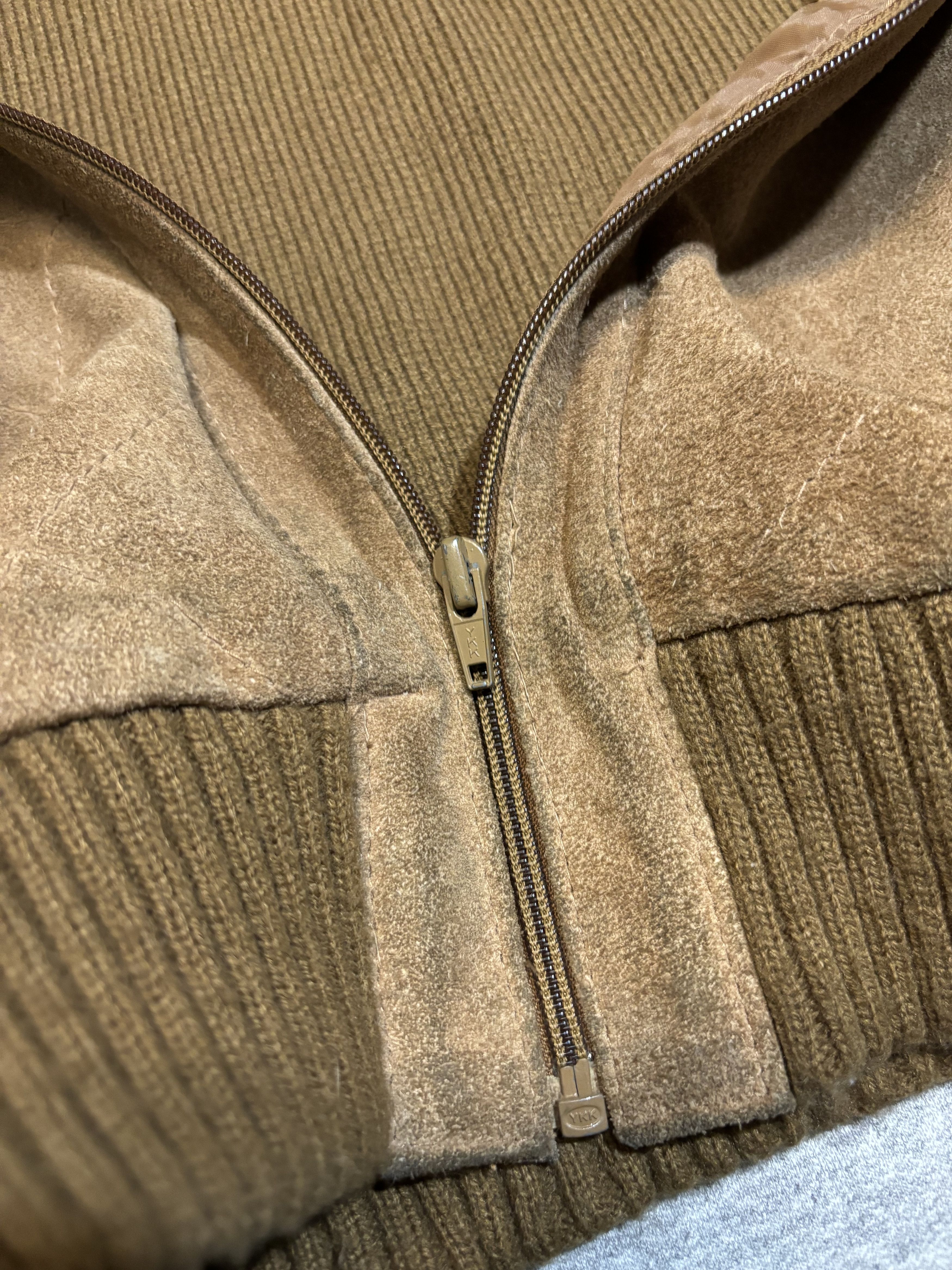 Other Gino Paoli 70s Suede Jacket Size US XL / EU 56 / 4 - 9 Thumbnail