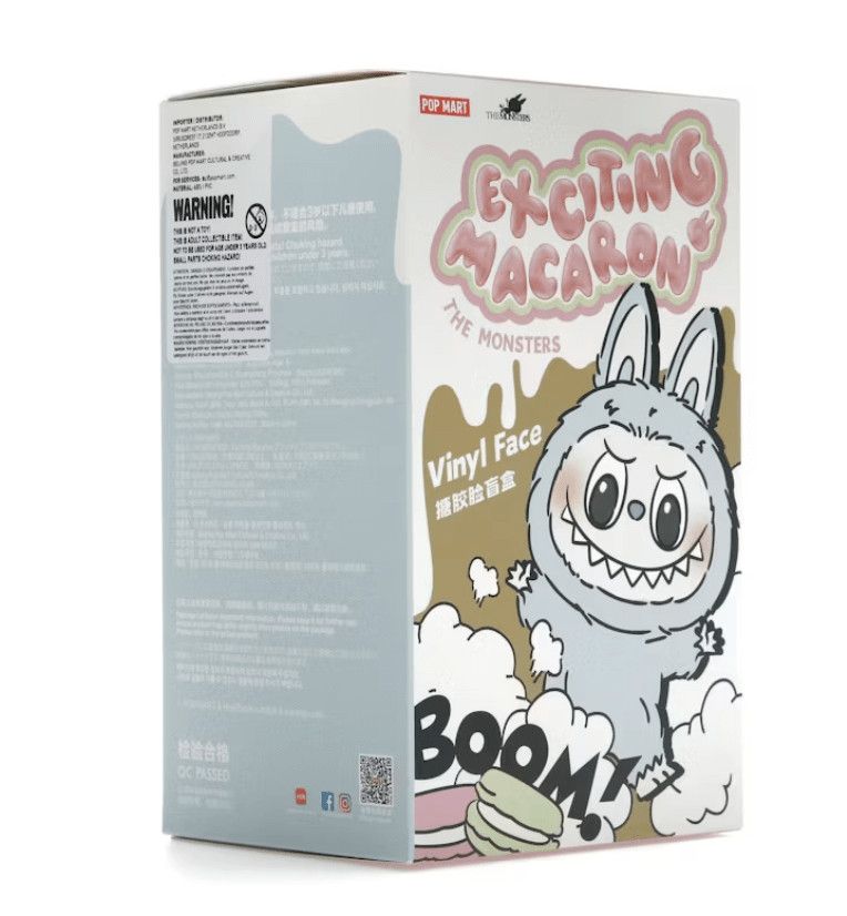 その他 POPMART THE MONSTERS MACARON SOYMILK THE MONSTERS - Tasty Macarons Vinyl Face Blind Box | Blind