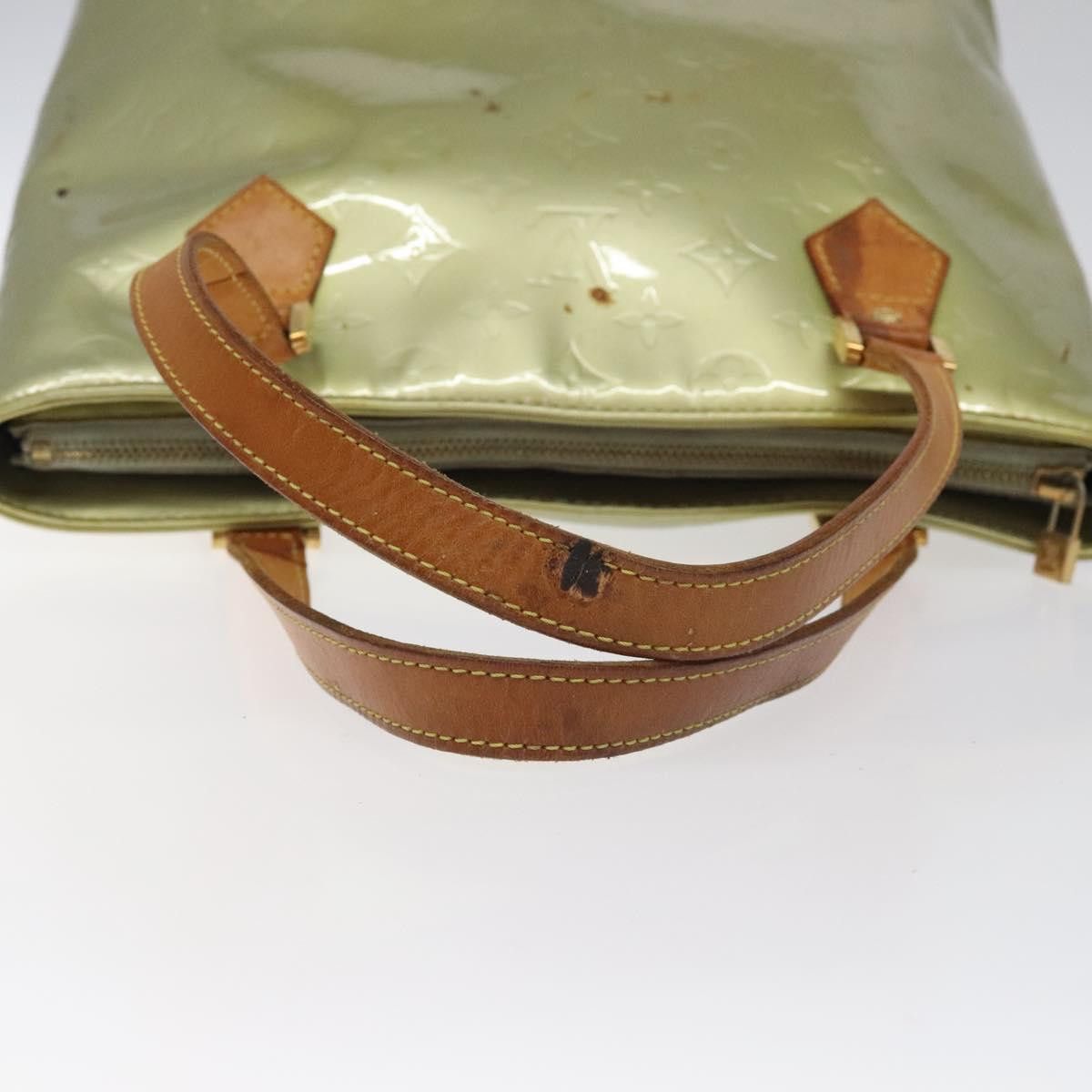Louis Vuitton LOUIS VUITTON Monogram Vernis Houston Hand Bag Gris M91053 Size ONE SIZE - 8 Thumbnail