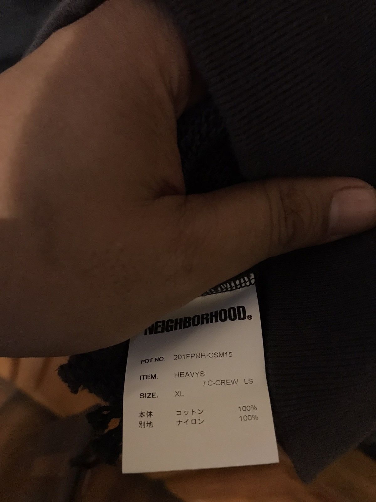 Neighborhood NEIGHBORHOOD HEAVYS CREWNECK NOT VISVIM WTAPS Size US XL / EU 56 / 4 - 7 Thumbnail