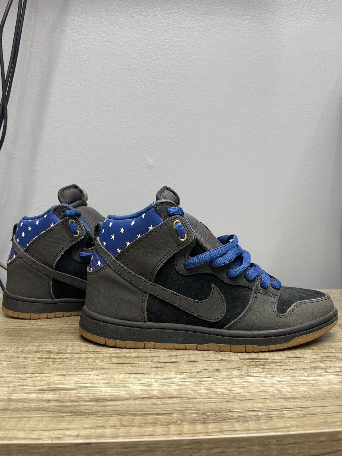 Nike Nike SB Dunk High - Captain America Size 7Y Size US 7 / EU 40 - 2 Thumbnail