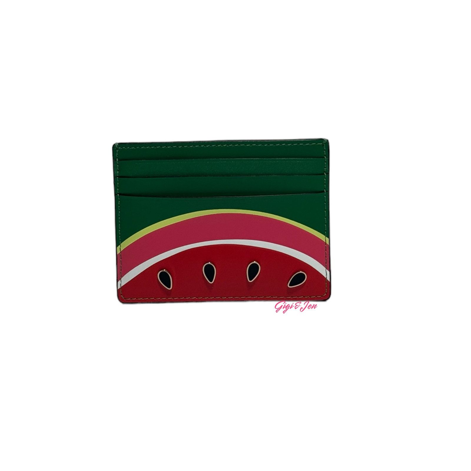 Kate Spade Kate Spade Watermelon Small Slim Card Holder New Size ONE SIZE - 1 Thumbnail