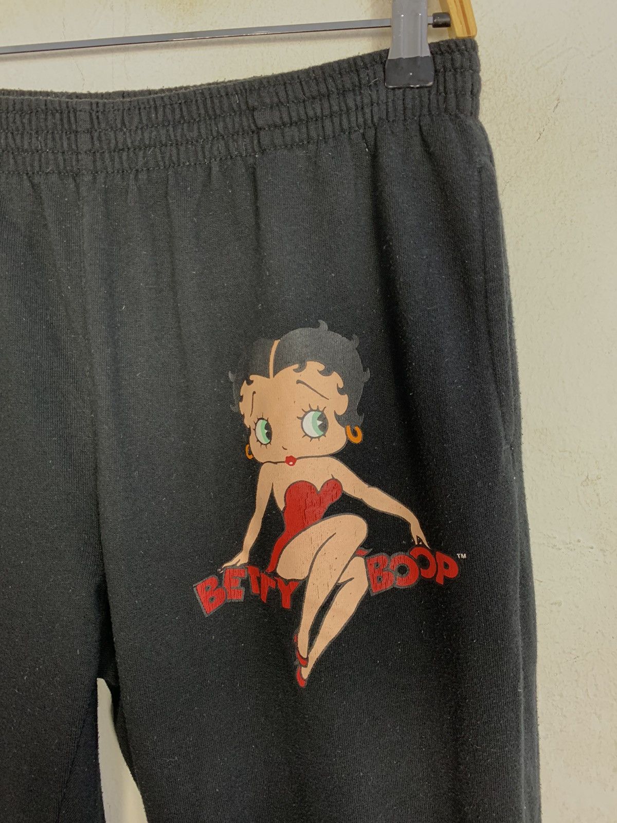 Japanese Brand 90s Betty Boop X Denifits Track Jogger Pant Big Printed Size 28" / US 6 / IT 42 - 5 Thumbnail