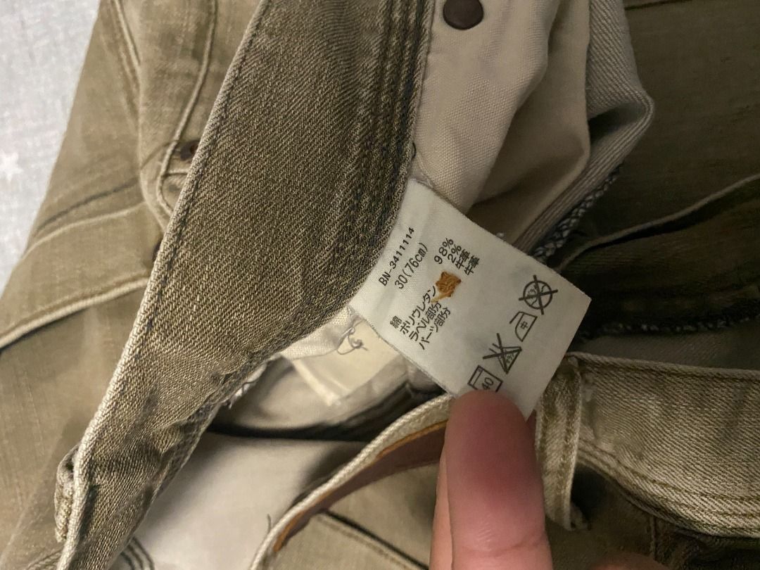 Japanese Brand Back Number Japan Utility Pants 30 Size US 30 / EU 46 - 6 Thumbnail