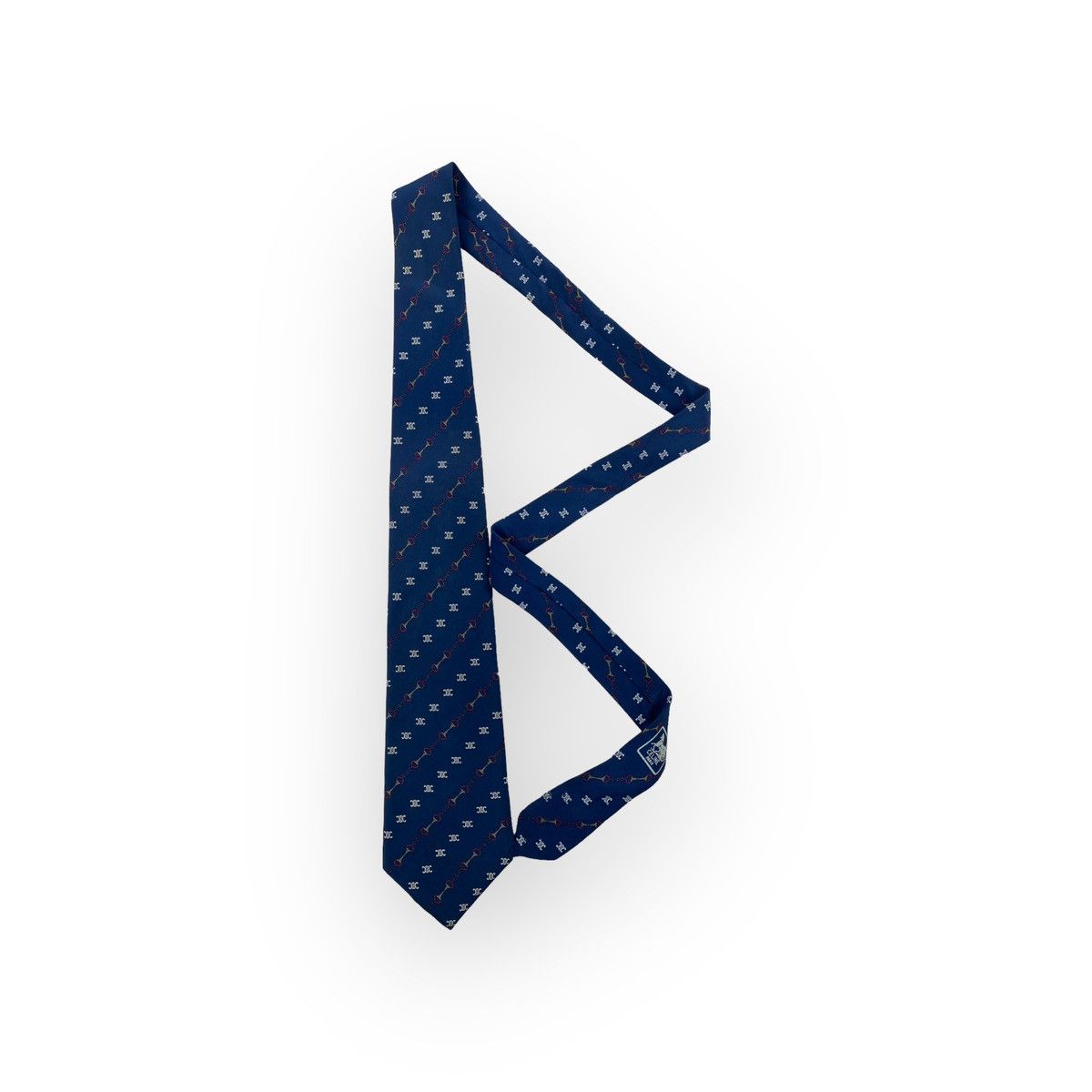Celine Celine Silk Tie T100 Size ONE SIZE - 1 Thumbnail