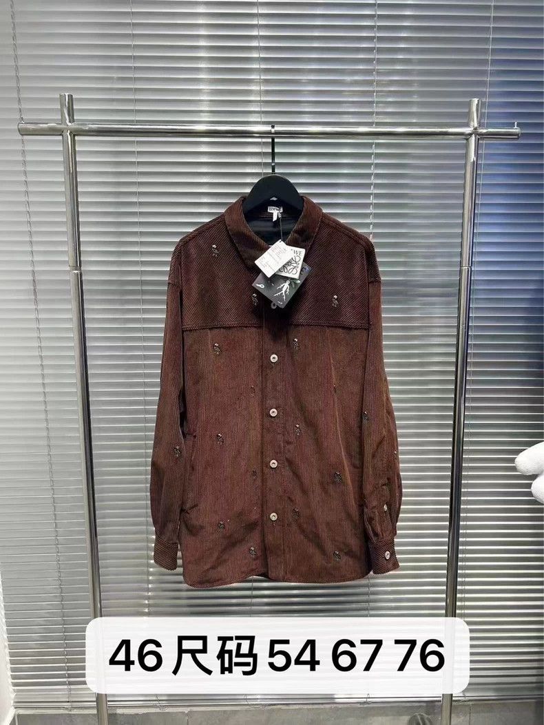 Loewe Loewe Artist collaboration pearl chicken embroidery shirt jacket Size US L / EU 52-54 / 3 - 1 Thumbnail