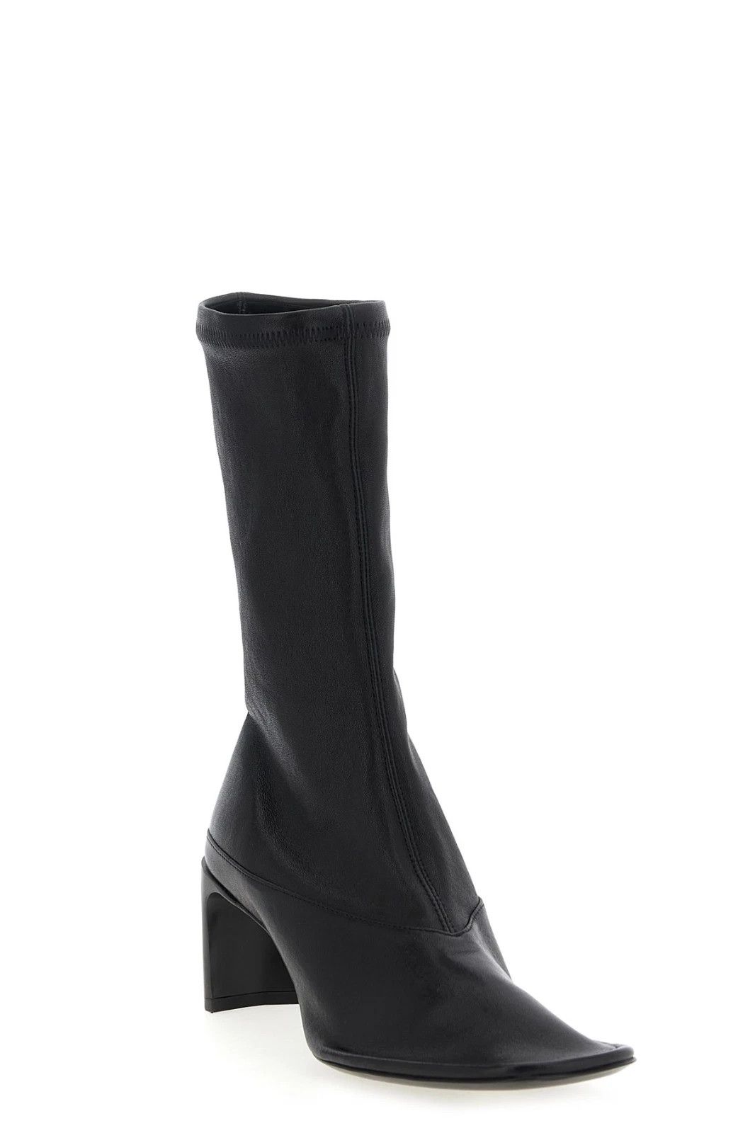 Jil Sander JIL SANDER Black Leather Ankle Boots New & Authentic Size US 6 / IT 36 - 2 Thumbnail