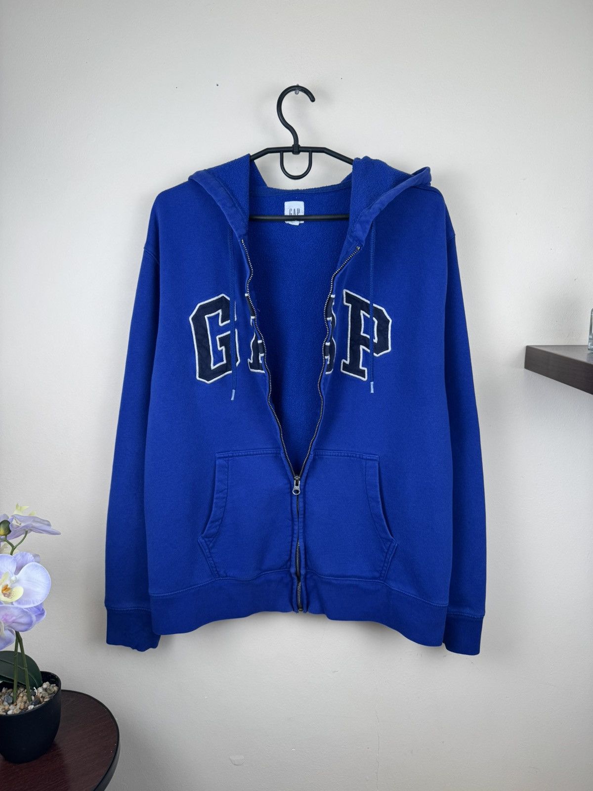 Gap Gap T shirt Blue L Hoodie Full Zip Casual Streetwear Size US L / EU 52-54 / 3 - 8 Thumbnail