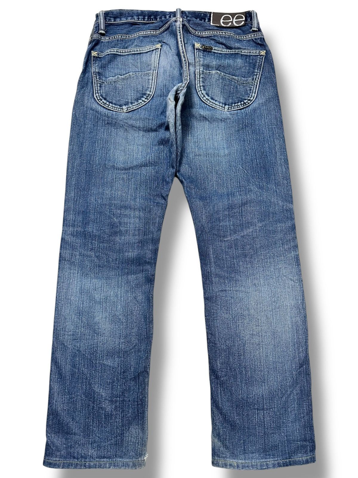 Lee Lee 101 Vintage Limited Distressed Skinny Loose and Faded Size US 32 / EU 48 - 2 Thumbnail