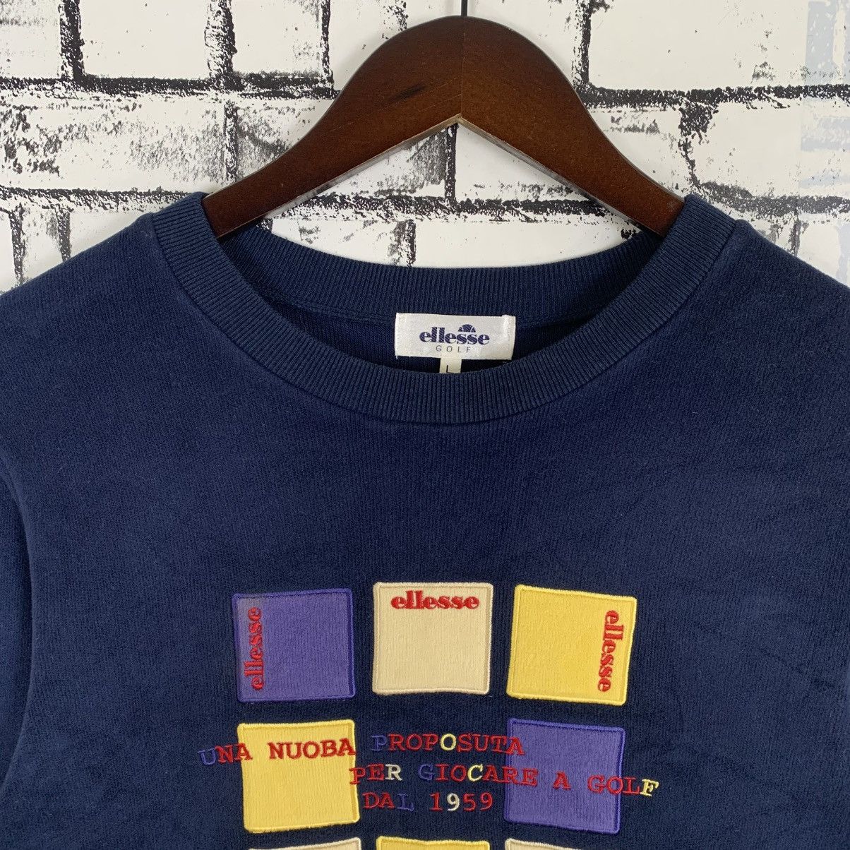 Designer × Ellesse Ellesse Golf Embroidery Logo Sweatshirt Size L / US 10 / IT 46 - 4 Thumbnail