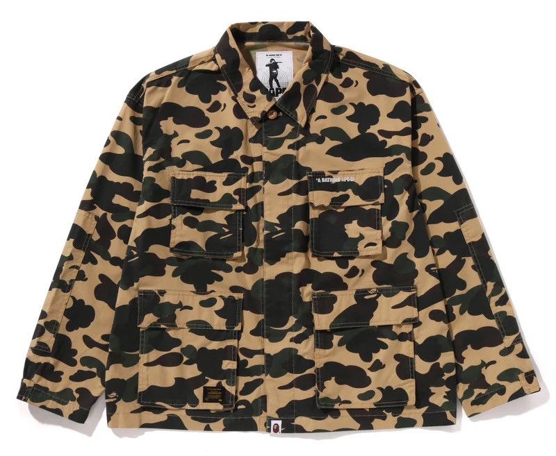 Bape Bape Camo LS Shirt Size ONE SIZE - 1 Thumbnail