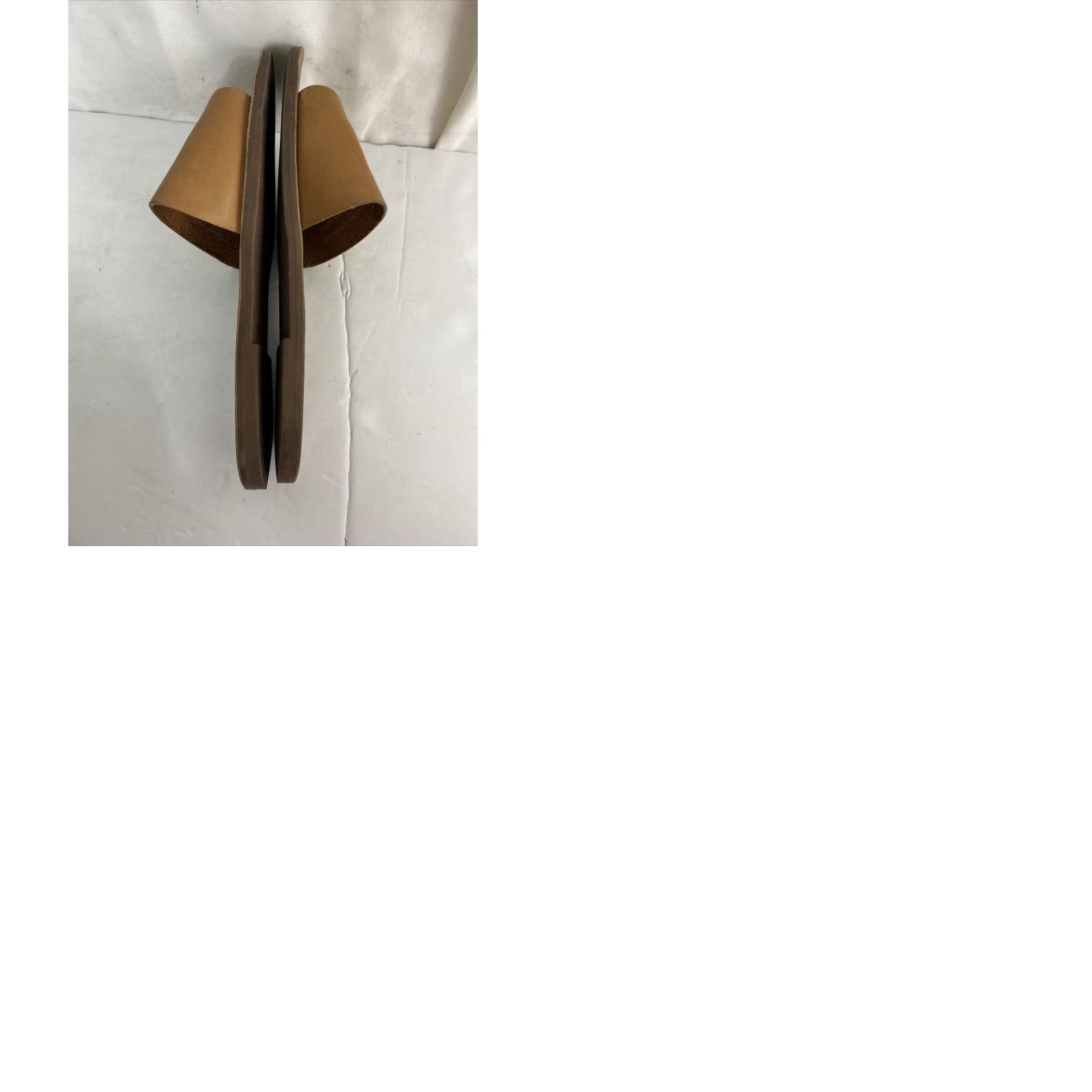 Madewell Madewell Women's Boardwalk Post Slide Sandals Slip-On Leather True Tan 9 Size US 9 / IT 39 - 9 Thumbnail